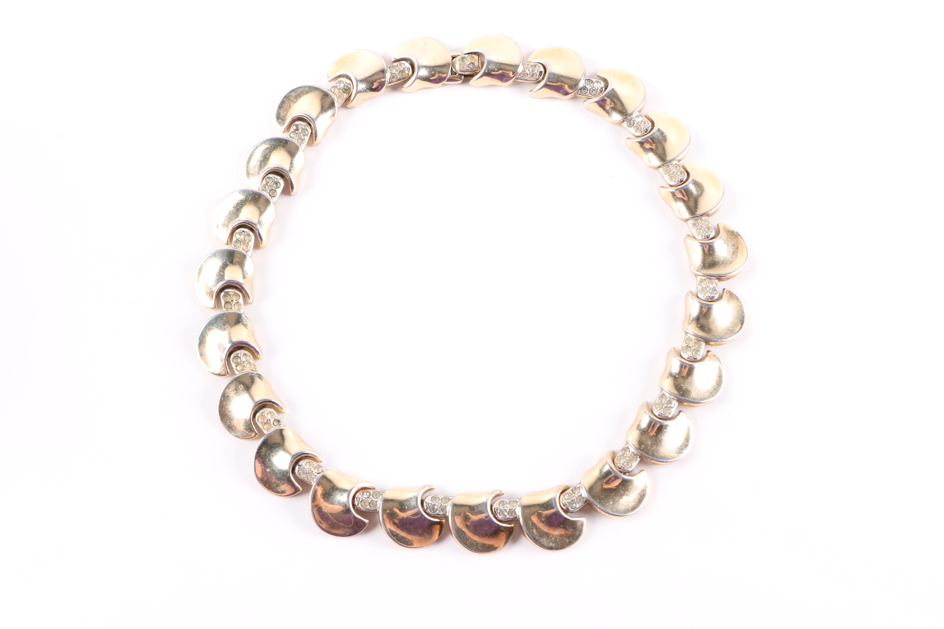 Collection of Vintage Trifari Gold-Tone Costume Jewelry