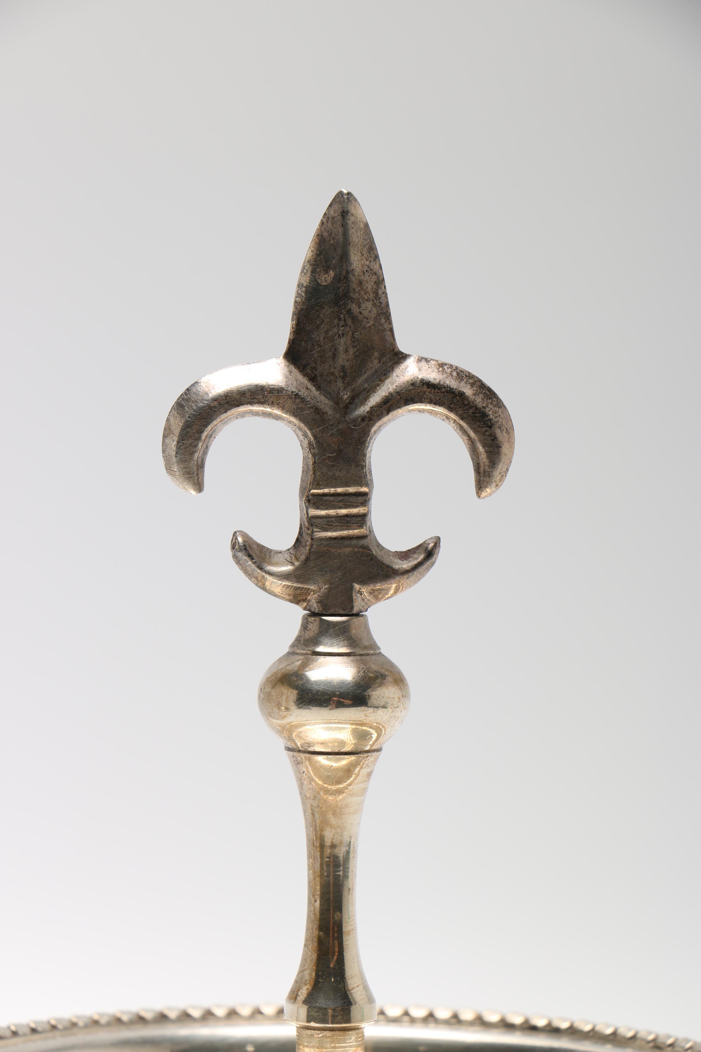 Silver Plate Cruet Set and Assorted Silver Plate