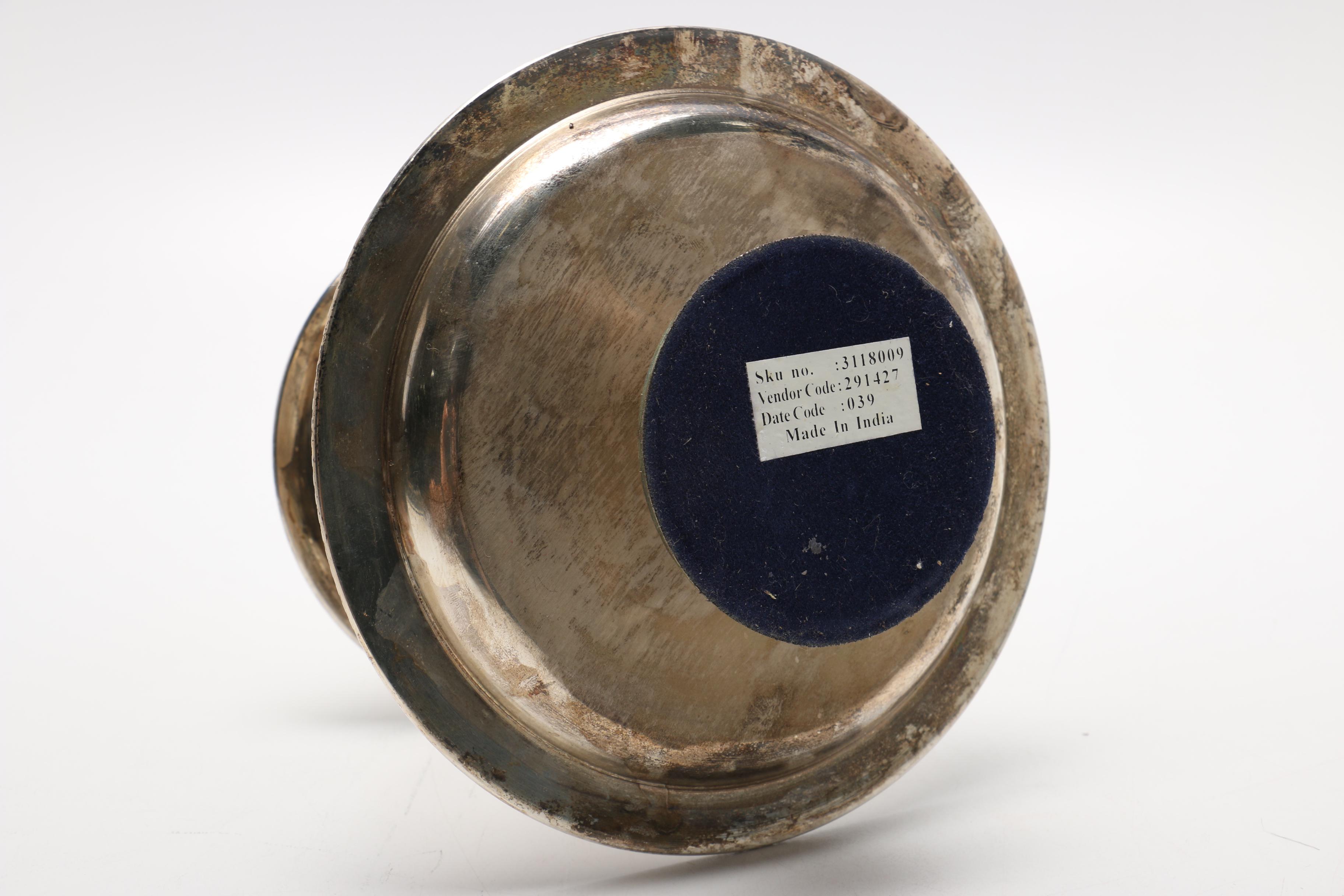 Silver Plate Cruet Set and Assorted Silver Plate