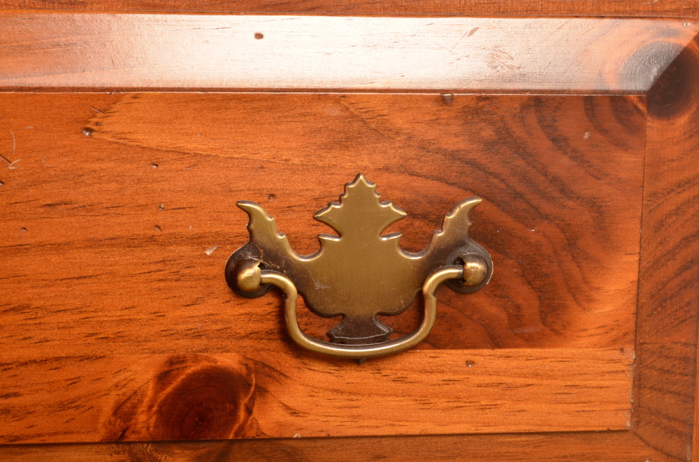 Georgian Style Pine Bedside Chest