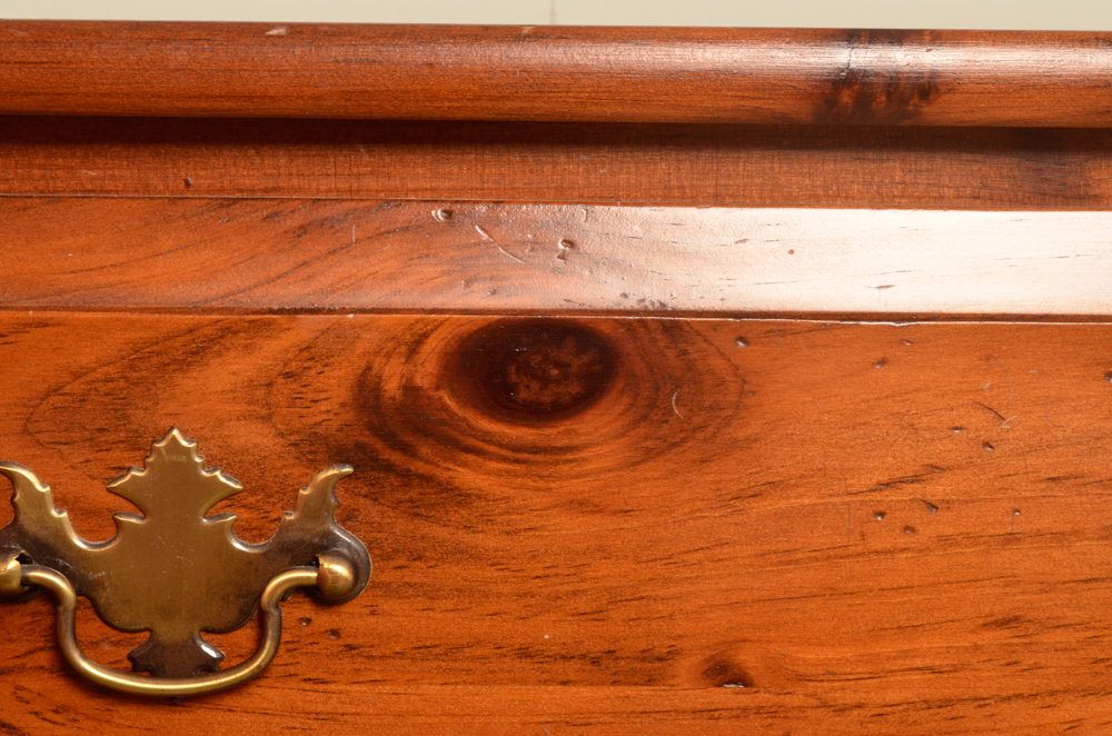 Georgian Style Pine Bedside Chest