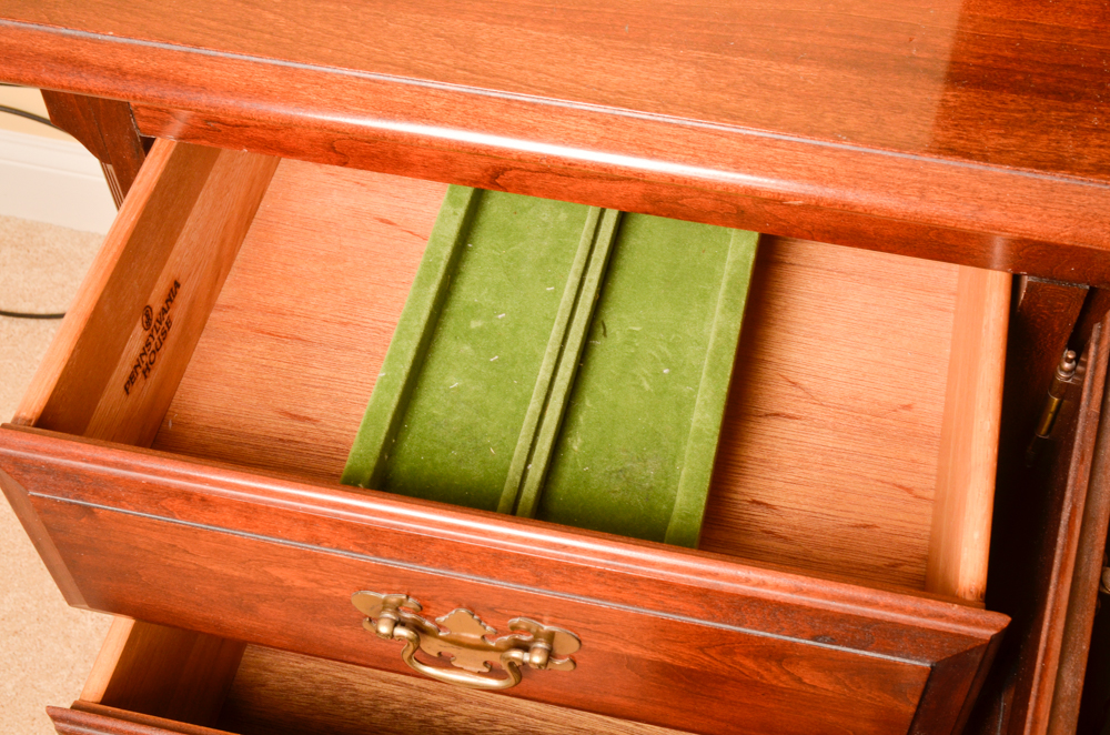 Georgian Style Dresser and Mirror by Pennsylvania House