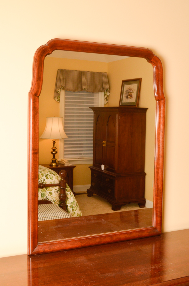 Georgian Style Dresser and Mirror by Pennsylvania House