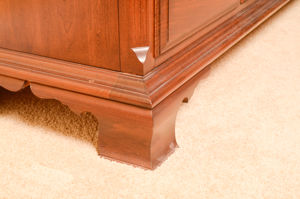 Georgian Style Dresser and Mirror by Pennsylvania House