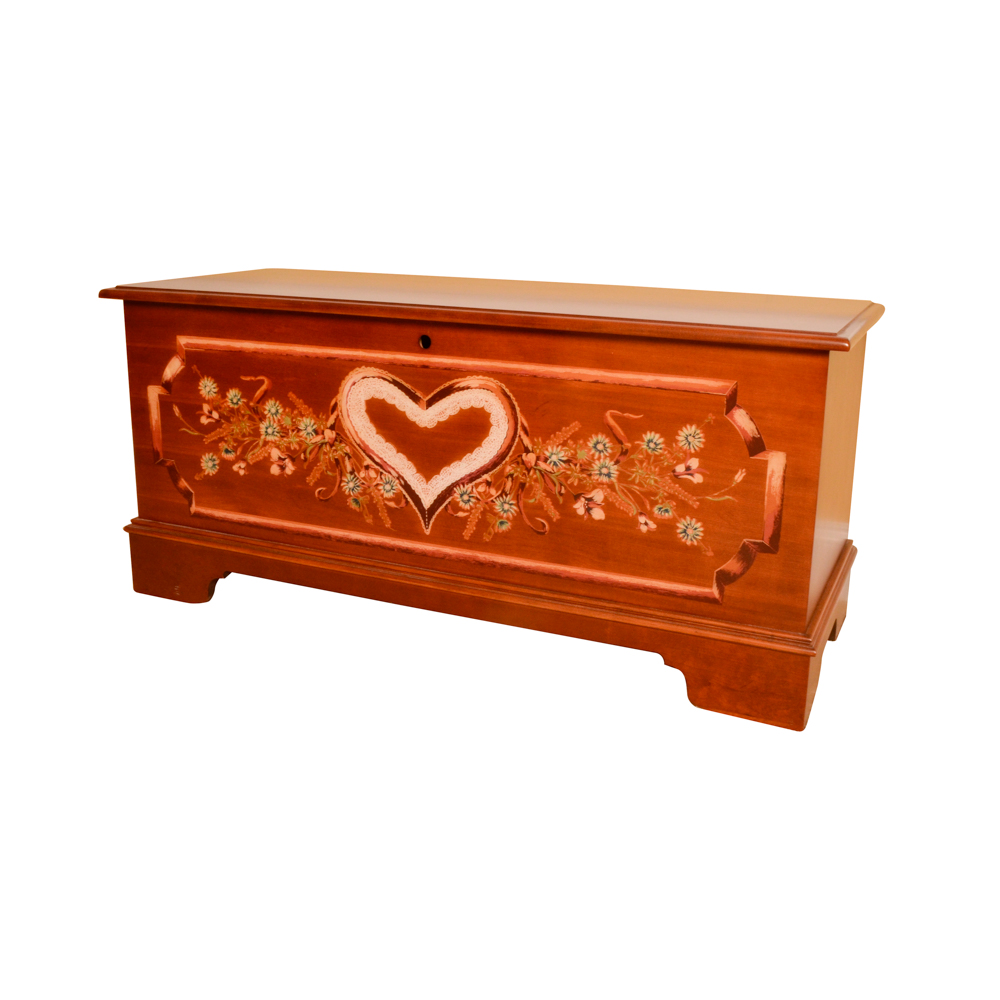 Painted Cedar Chest by Lane