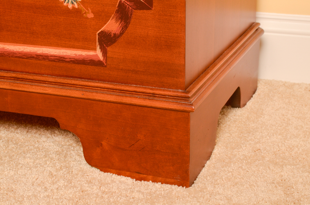 Painted Cedar Chest by Lane