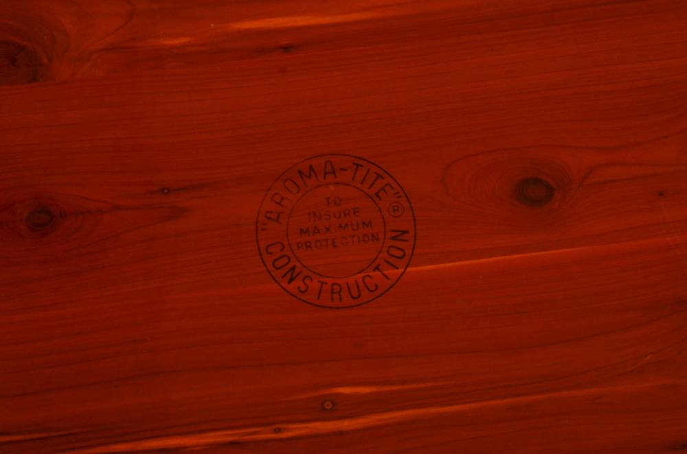 Painted Cedar Chest by Lane