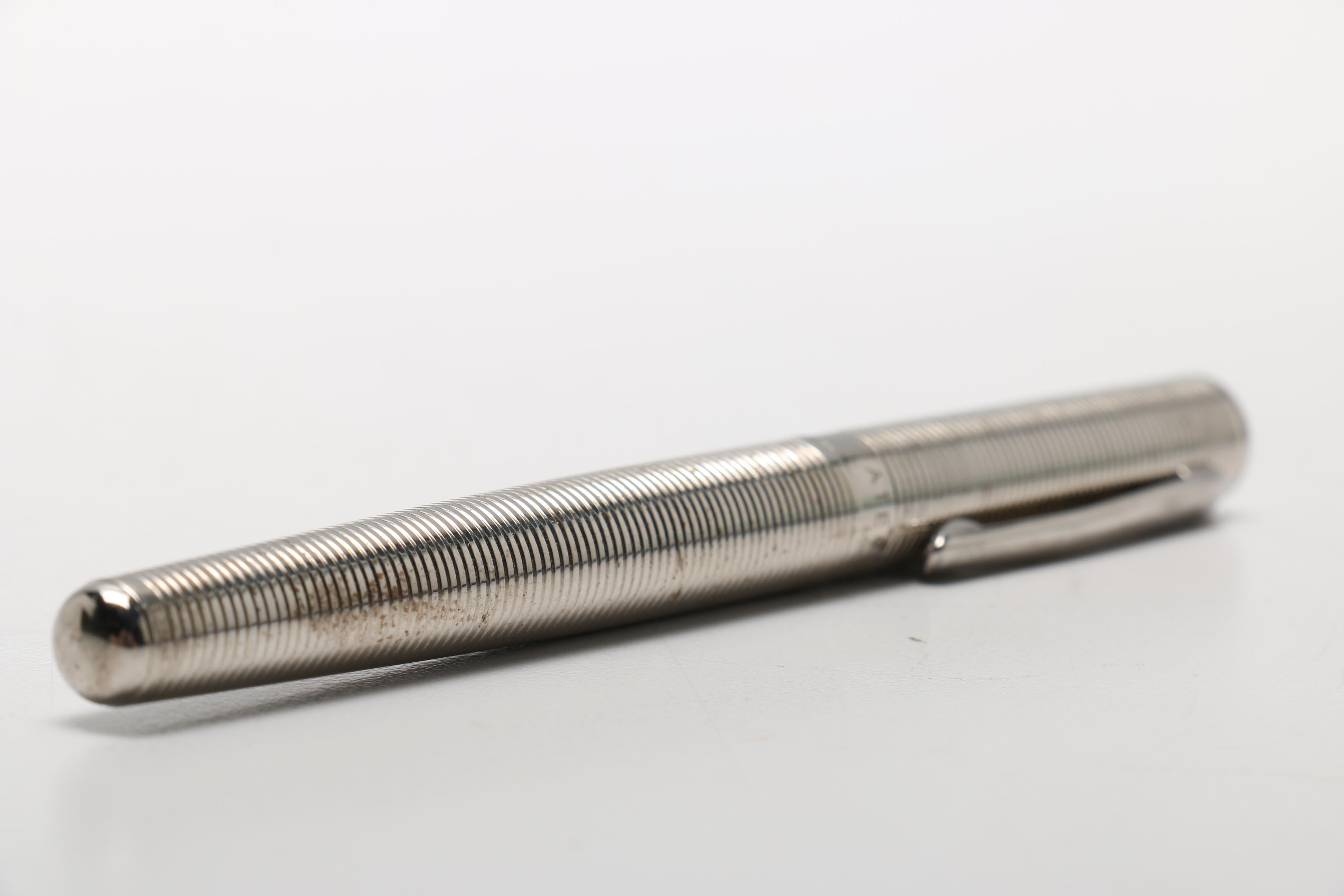 Stainless Steel Tateossian London Fountain Pen