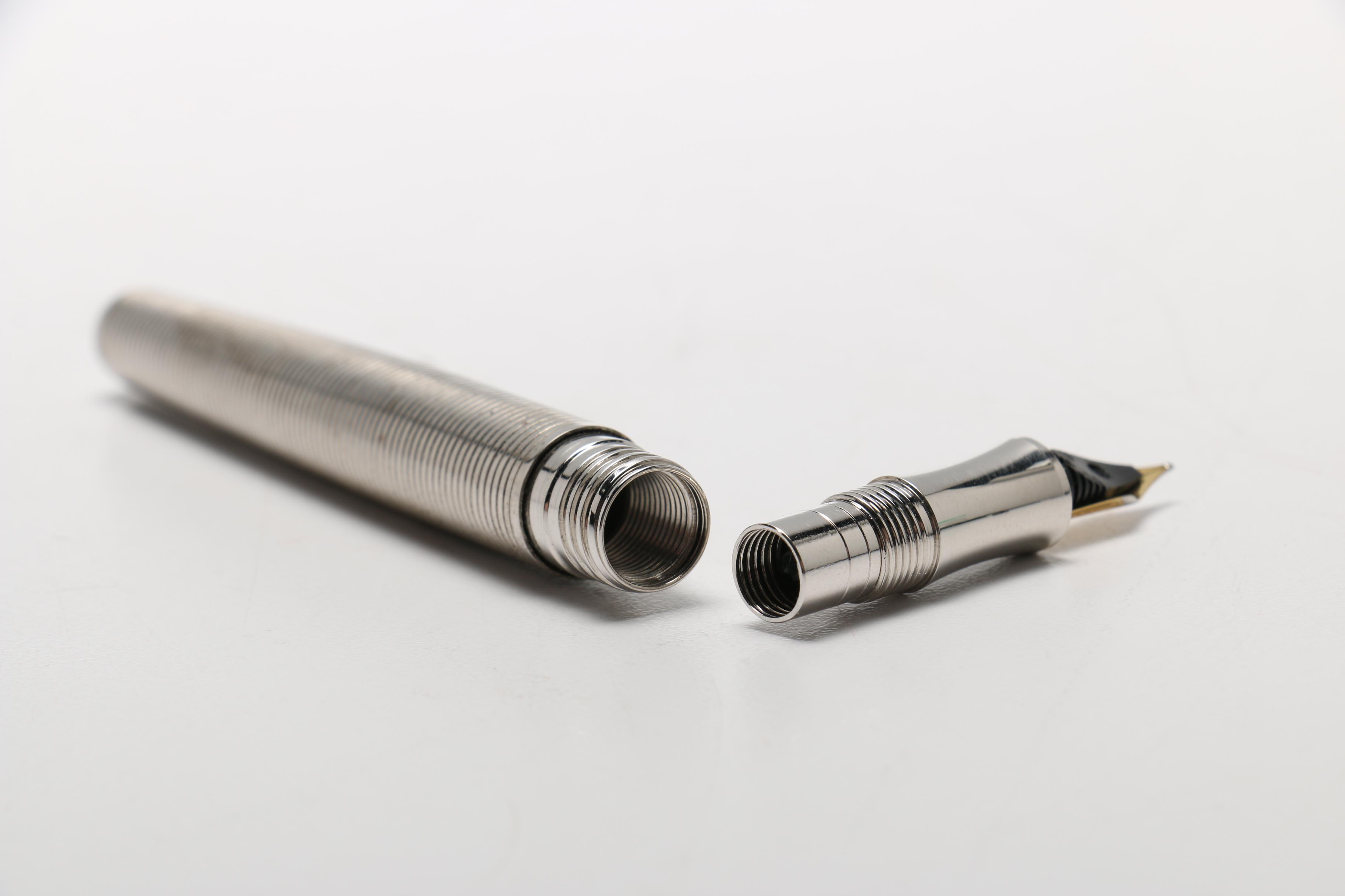 Stainless Steel Tateossian London Fountain Pen