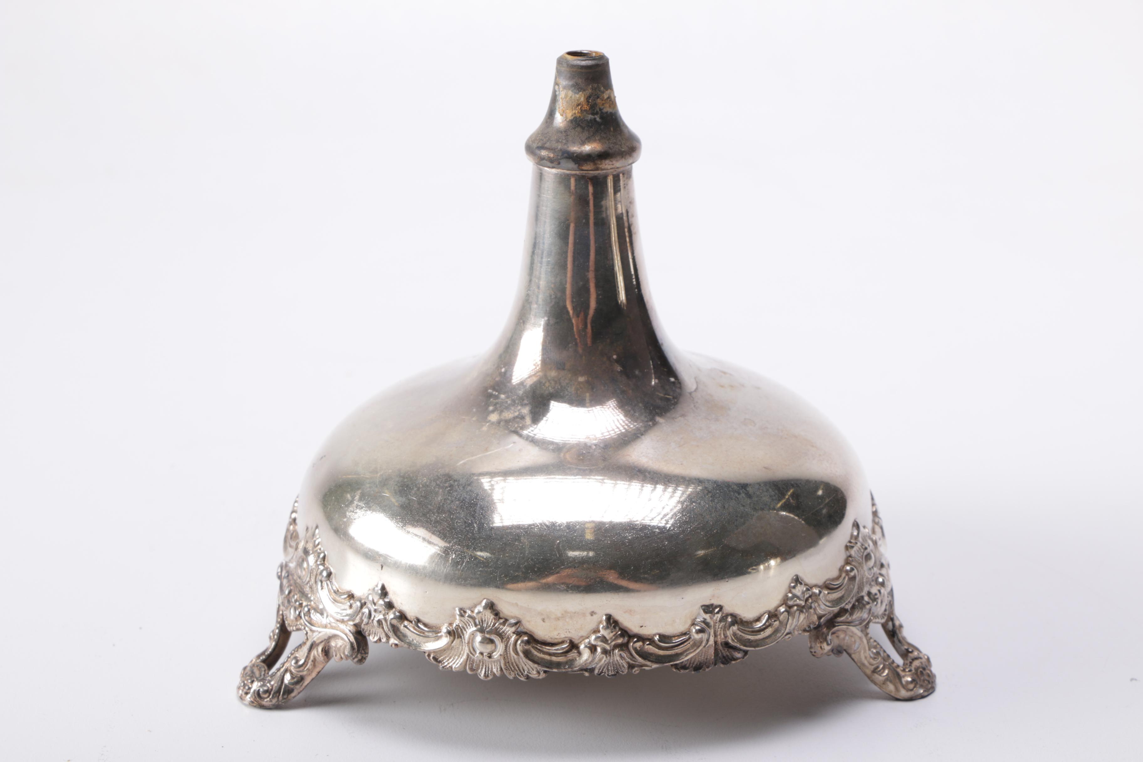 Jean Couzon Platter and Other Assorted Silver Plate