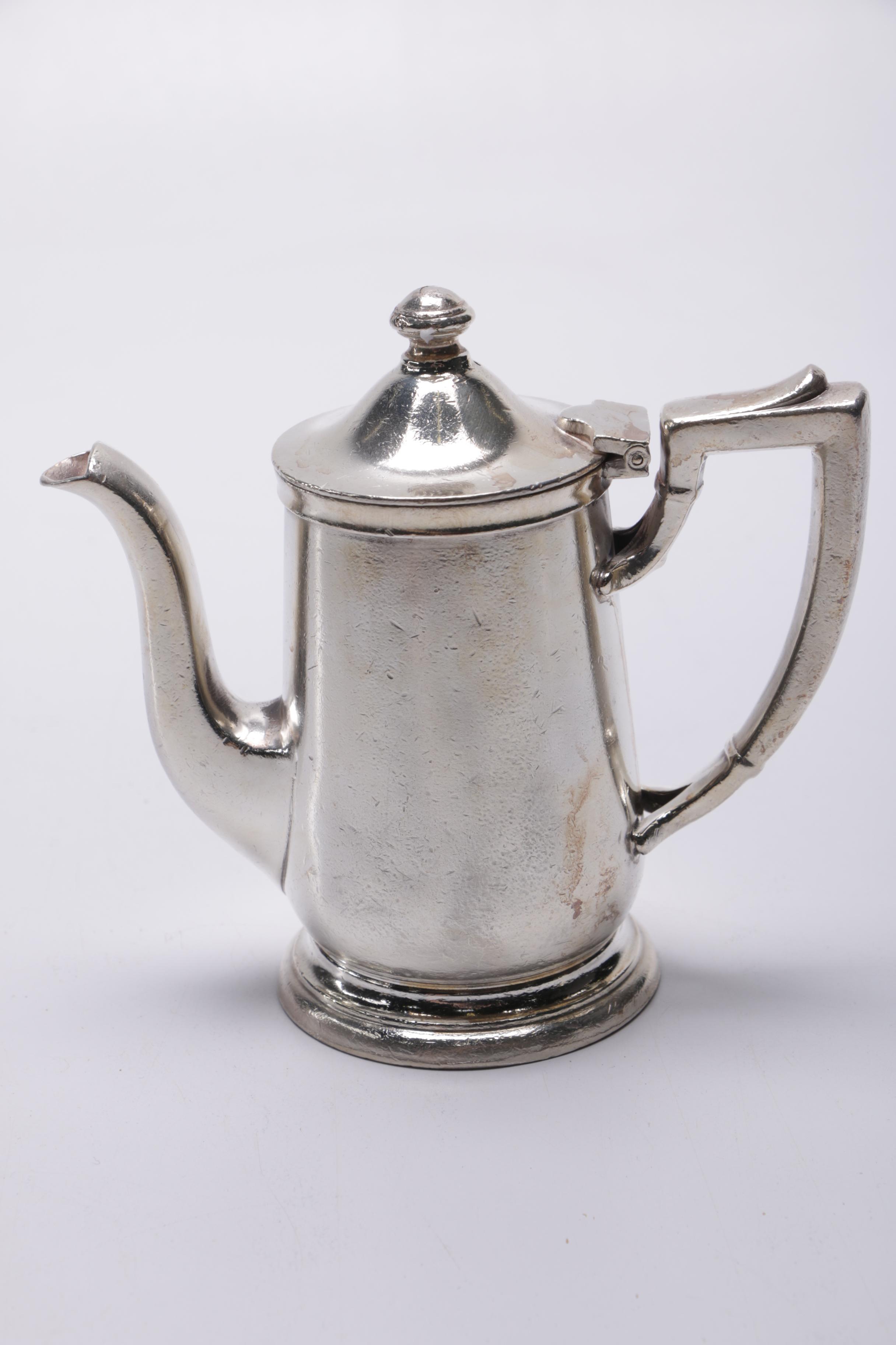 Jean Couzon Platter and Other Assorted Silver Plate