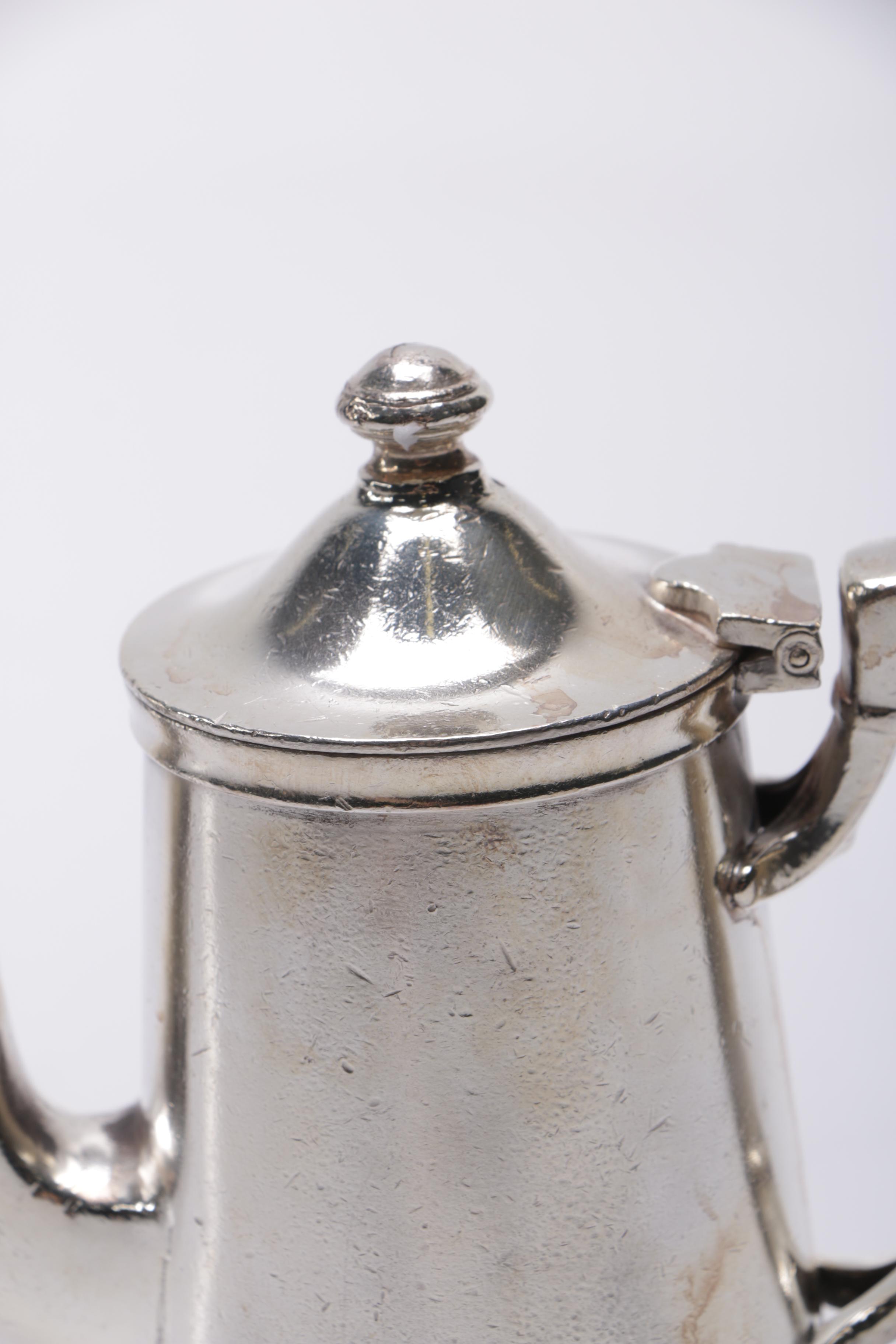 Jean Couzon Platter and Other Assorted Silver Plate