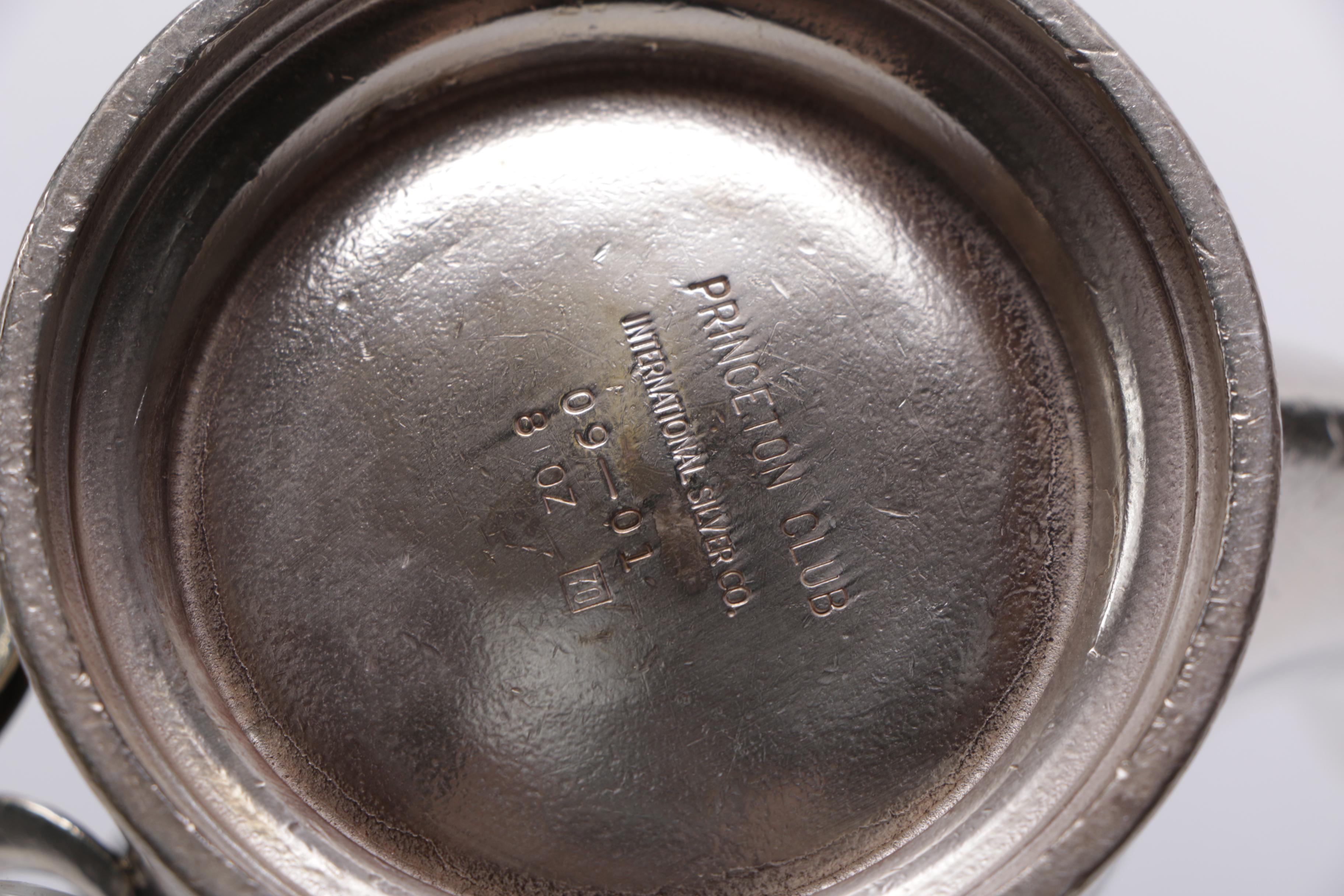 Jean Couzon Platter and Other Assorted Silver Plate