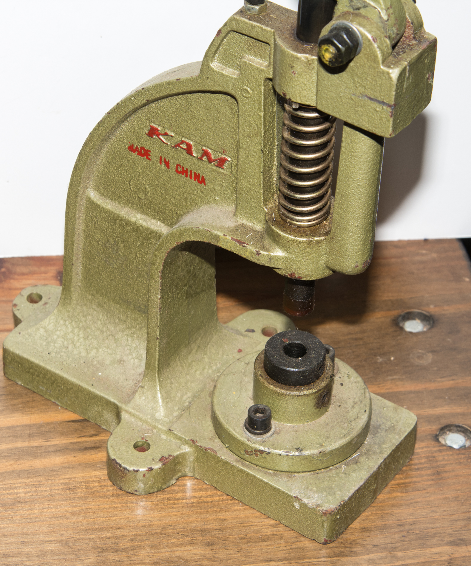 Heavy Leather Sewing Machine and Grommet Hand Press