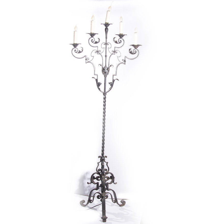 Candelabra Style Floor Lamp