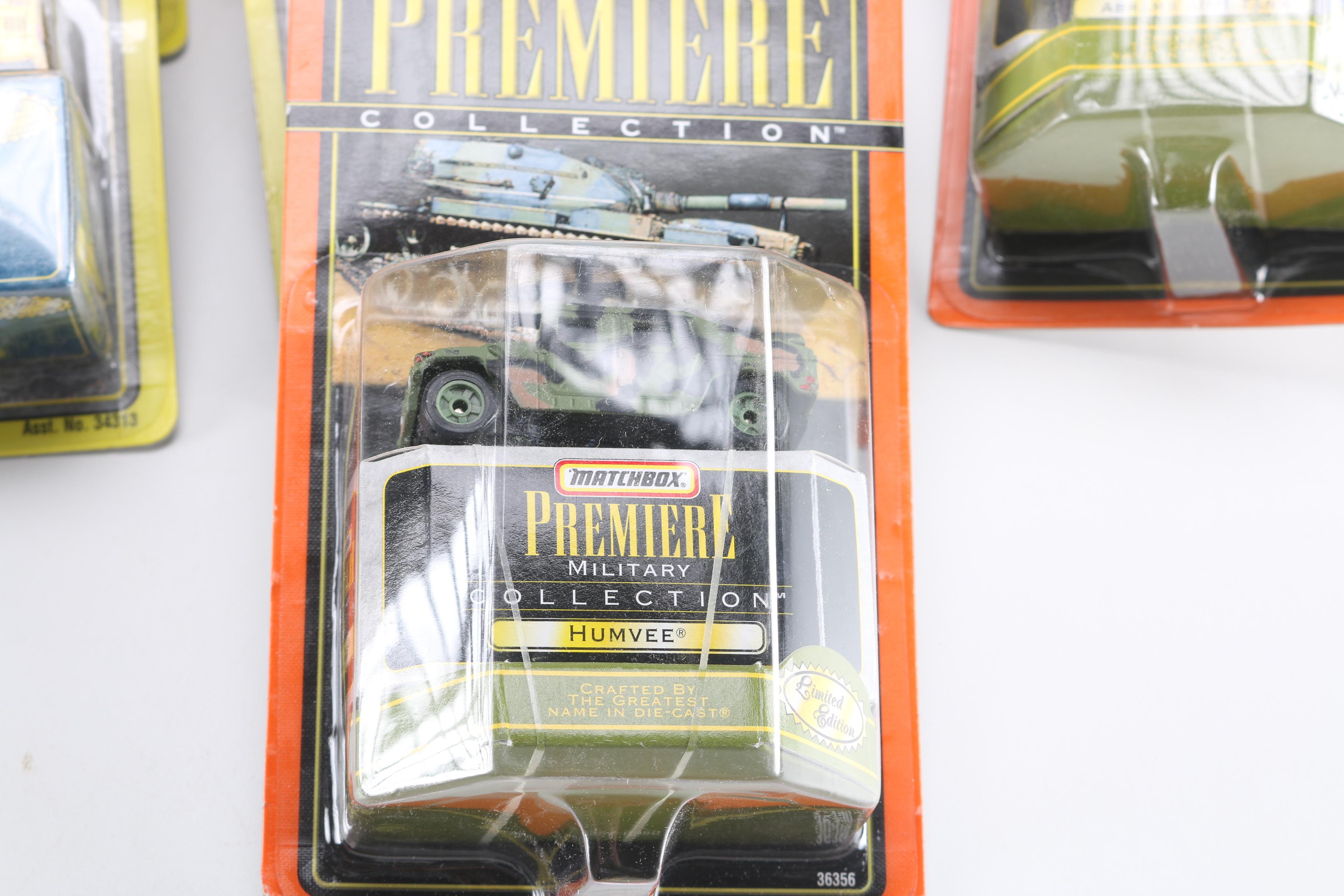 Assortment of Matchbox Premiere Die-Cast Cars