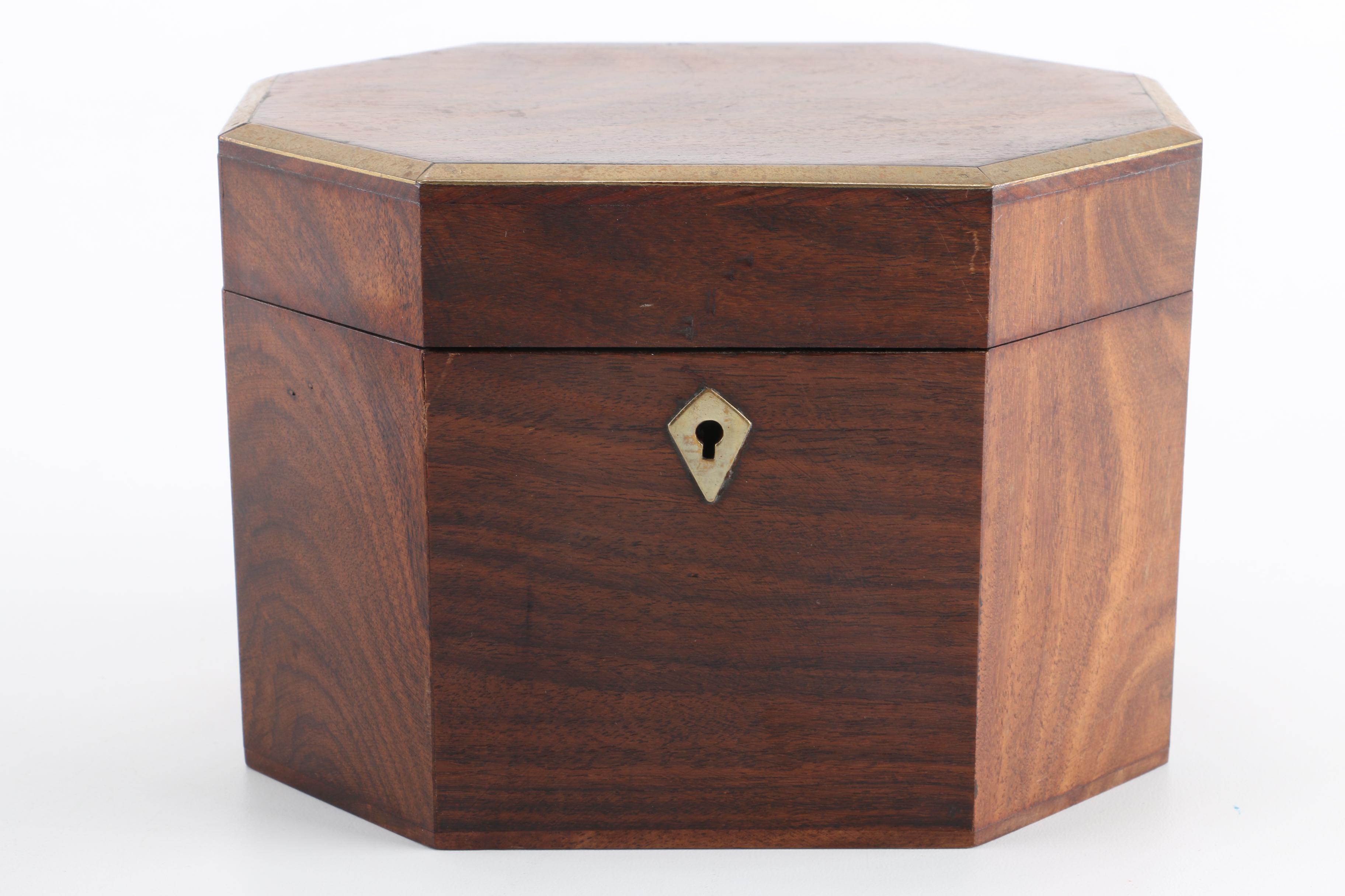 Nesting Boxes With Gilt Accents