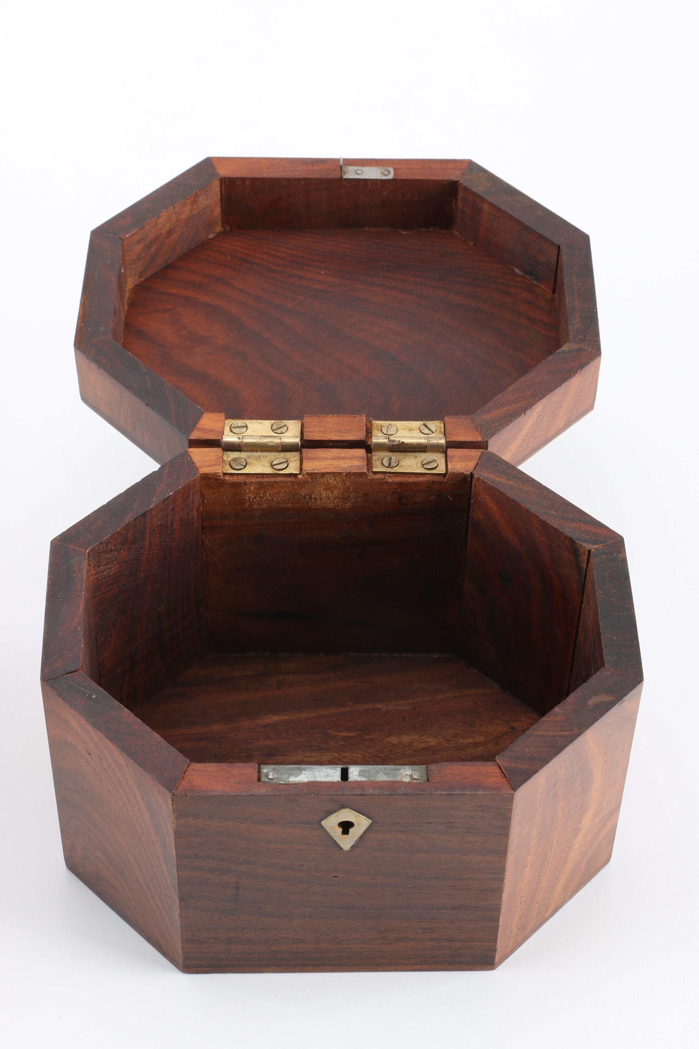 Nesting Boxes With Gilt Accents