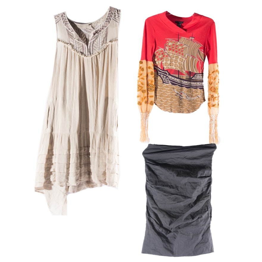 Women's Designer Dress, Shirt and Skirt