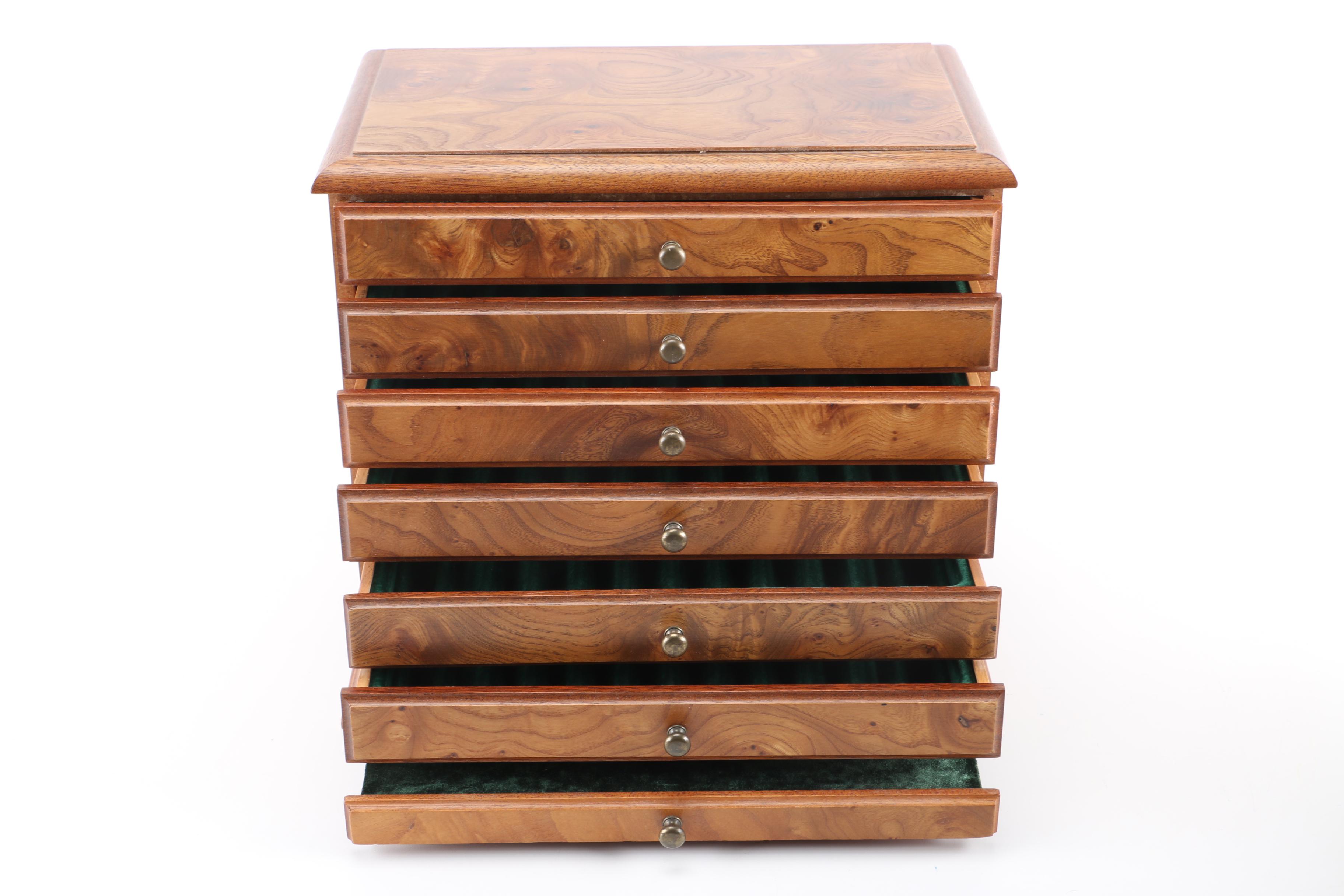 Collection of Jewelry and Pen Cases