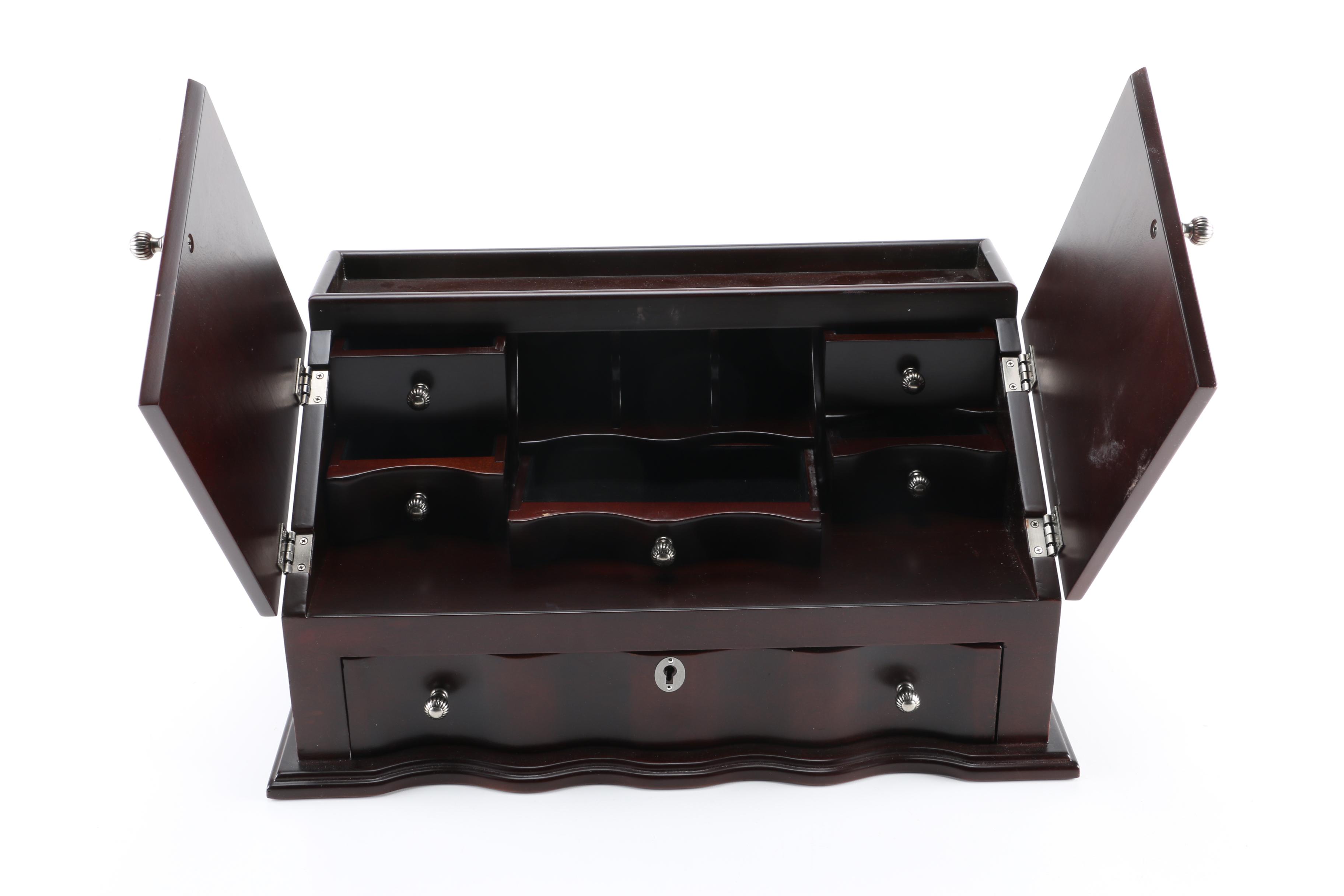 Collection of Jewelry and Pen Cases