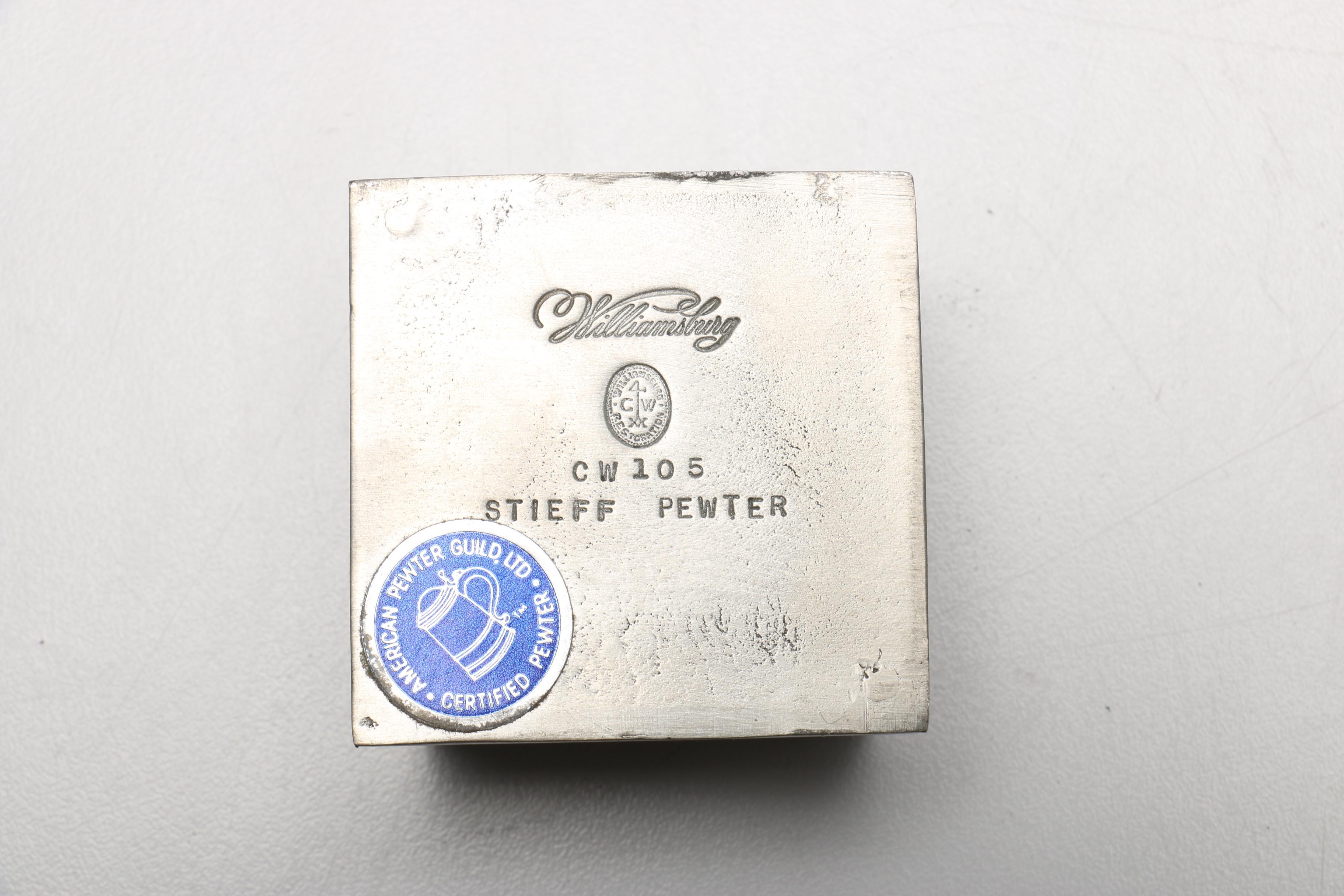 Stieff Pewter Collection