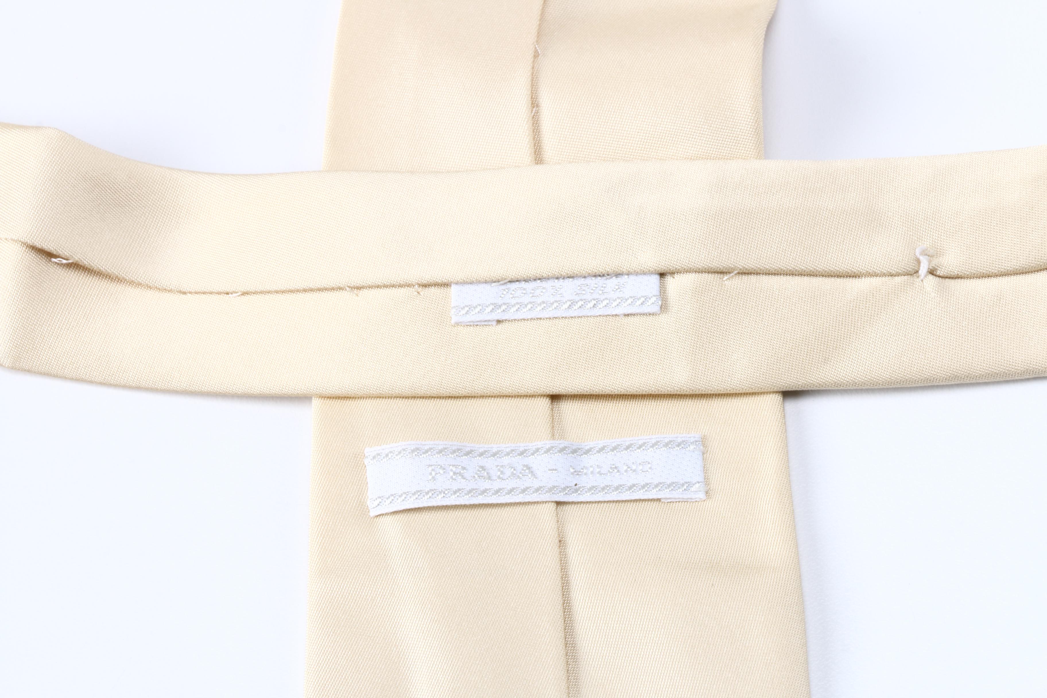 Selection of Silk Ties Featuring Prada and Emporio Armani