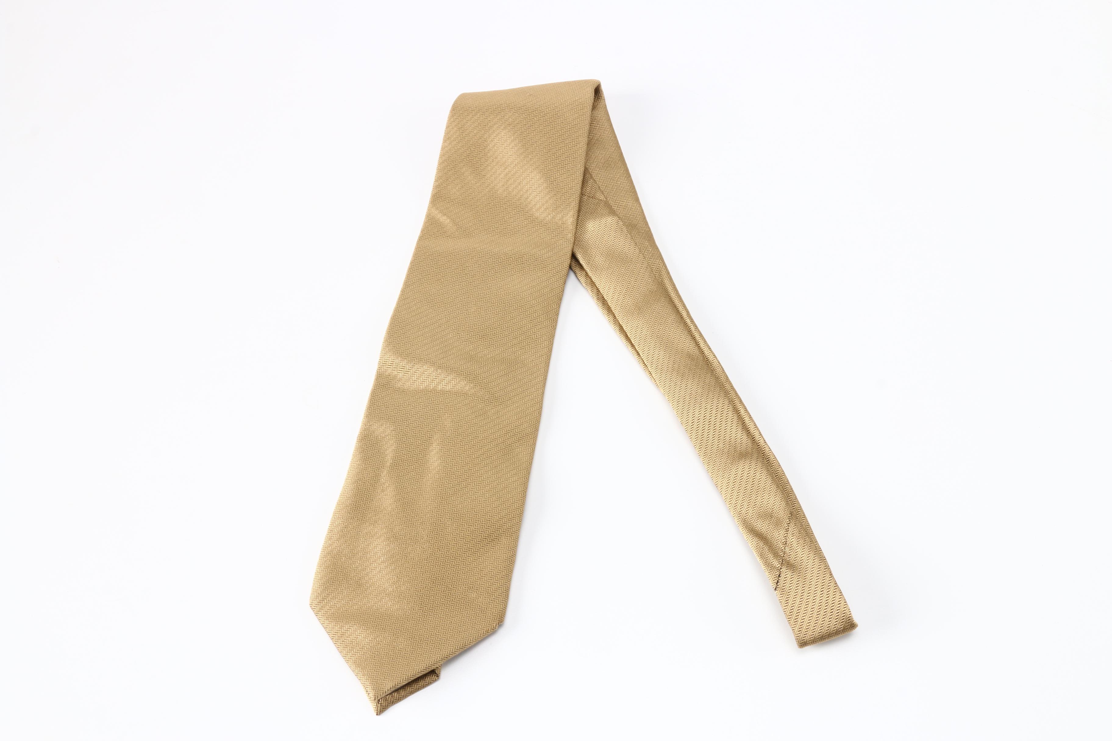 Selection of Silk Ties Featuring Prada and Emporio Armani