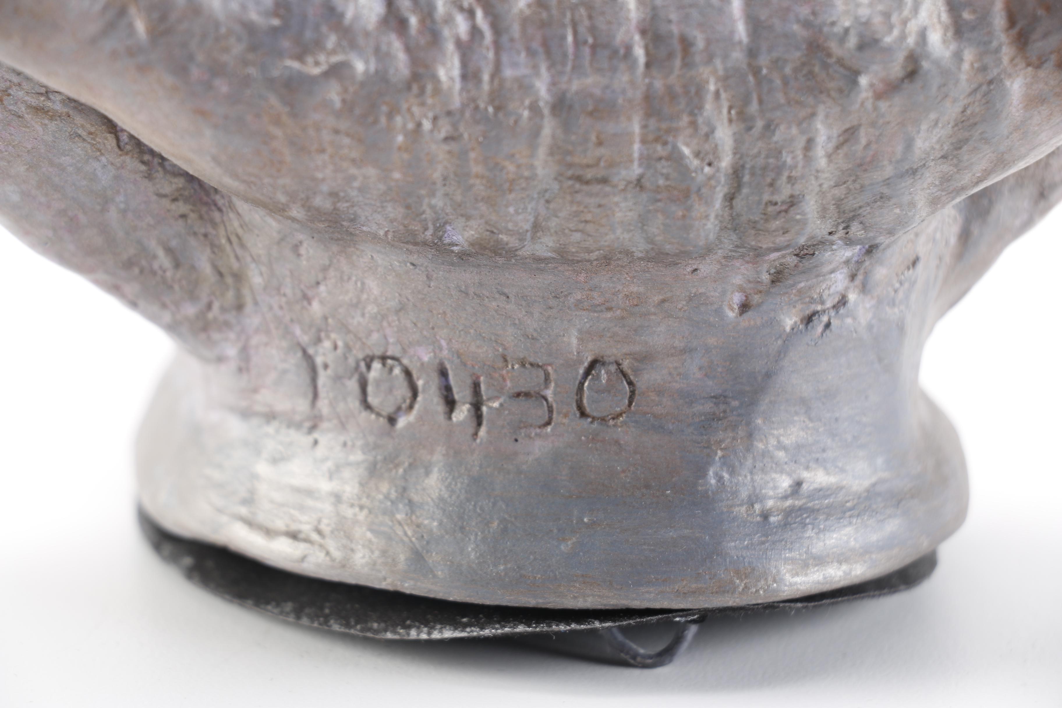 Metal Sumerian Bull Head Replica