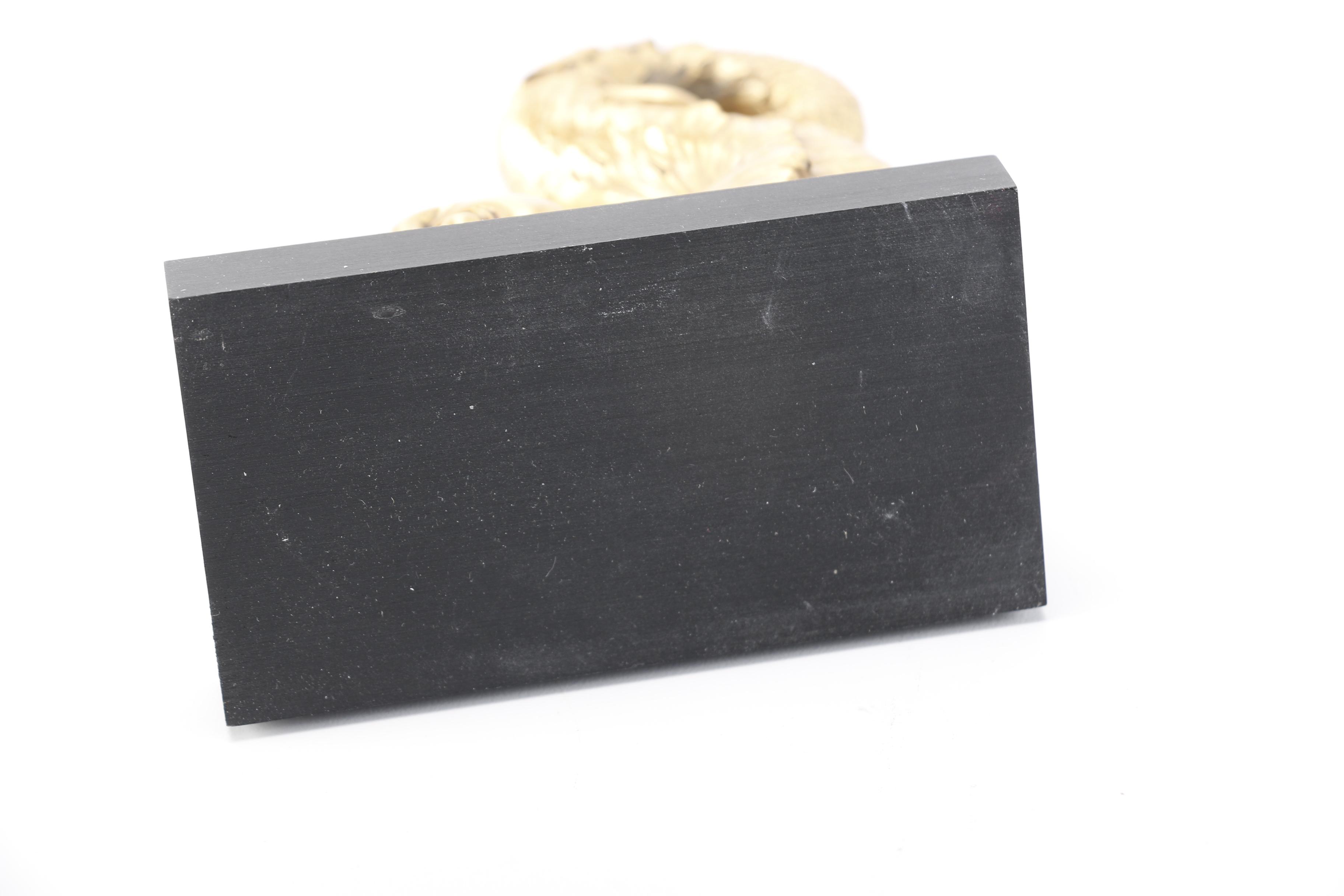 Brass Tone Dolphin Sculpture