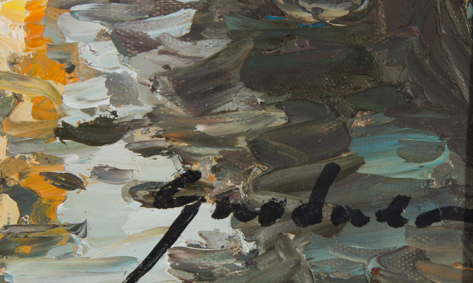 Grodner Original Oil on Canvas of Venice