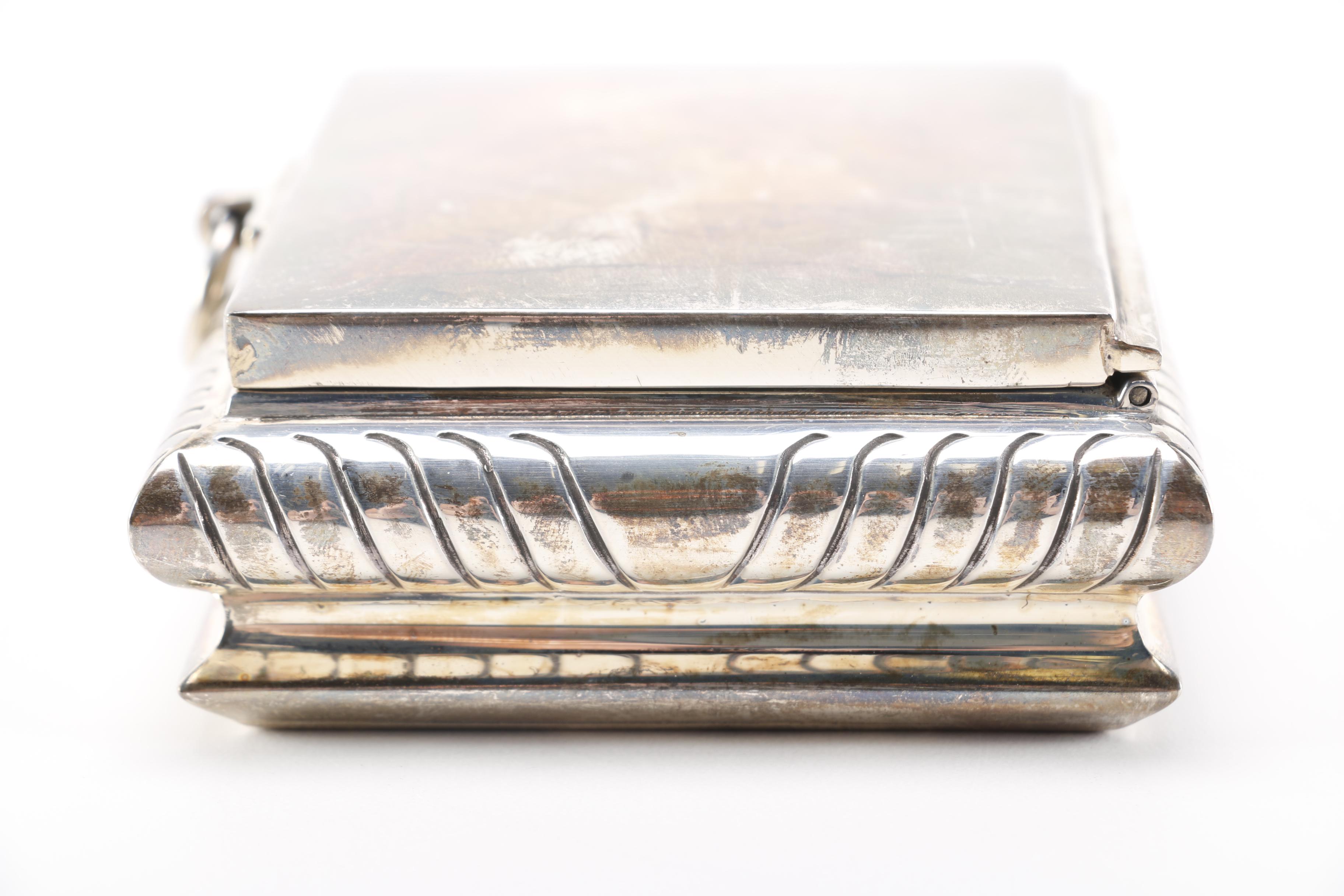 Villa Sterling Silver Lidded Box