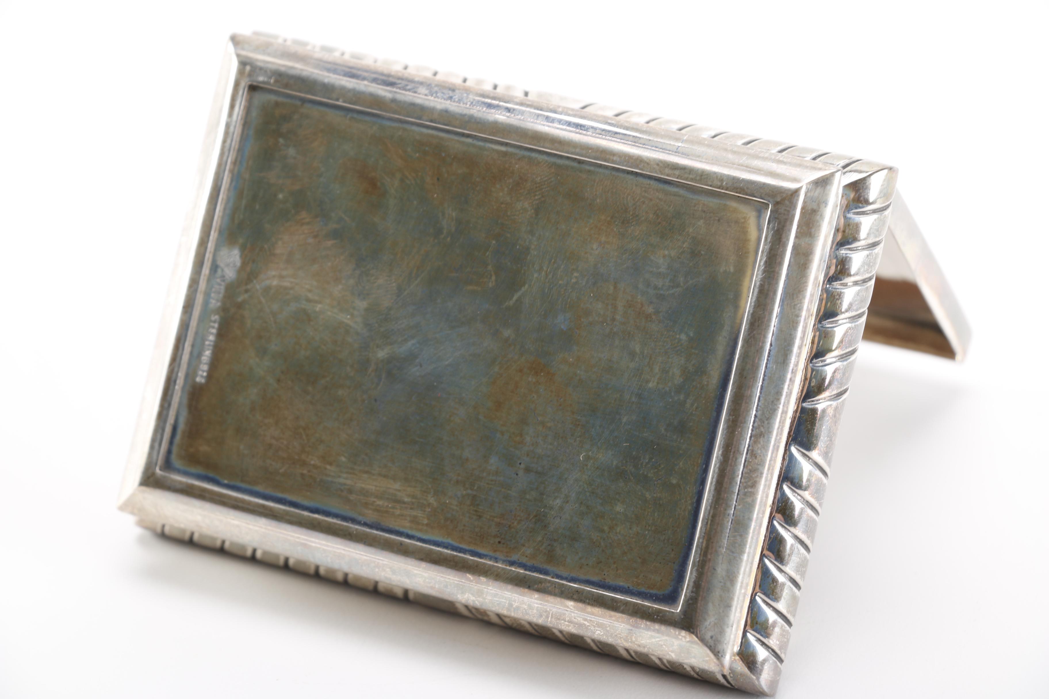 Villa Sterling Silver Lidded Box