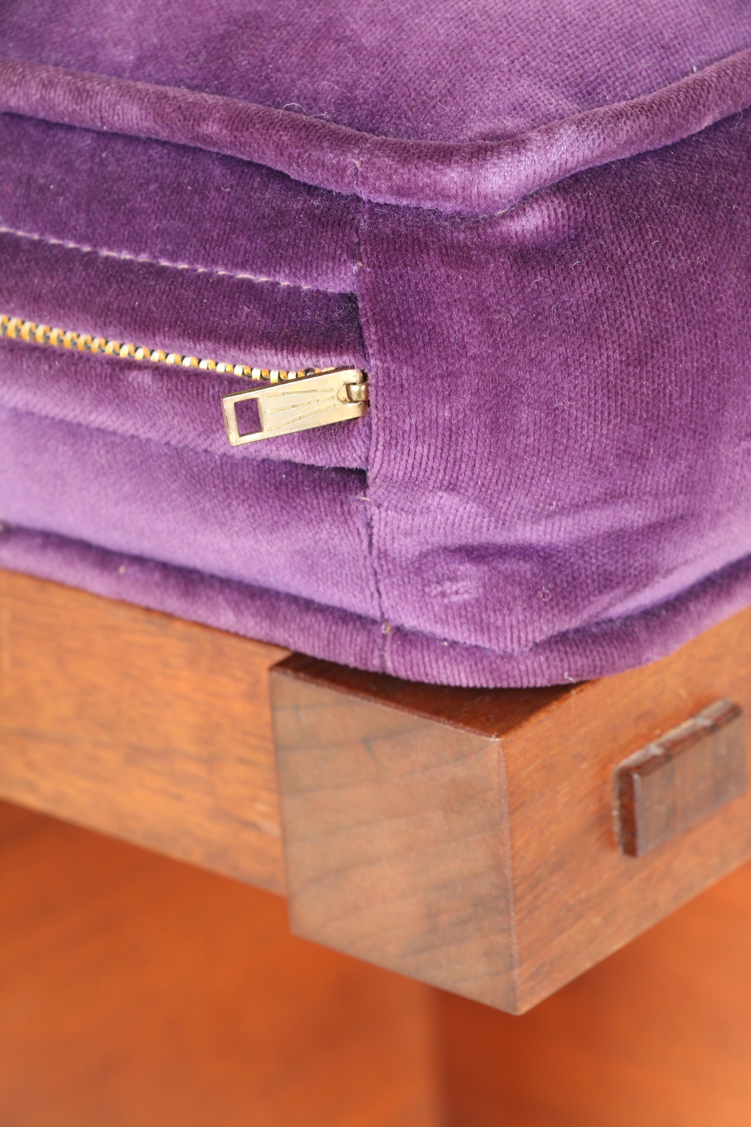 Vintage George Nakashima Ottoman With Provenance