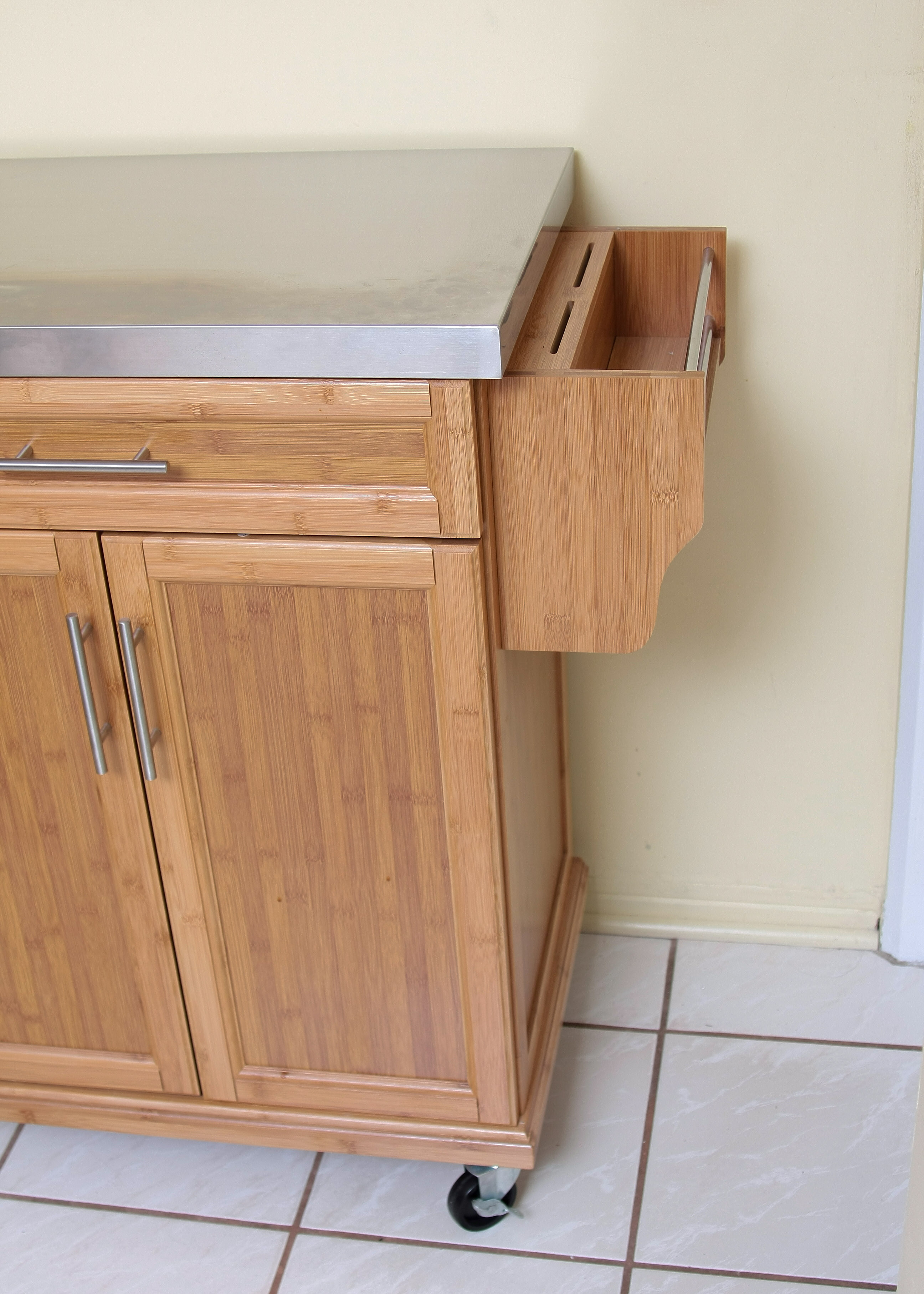 Good Vision Furniture Rolling Kitchen Island