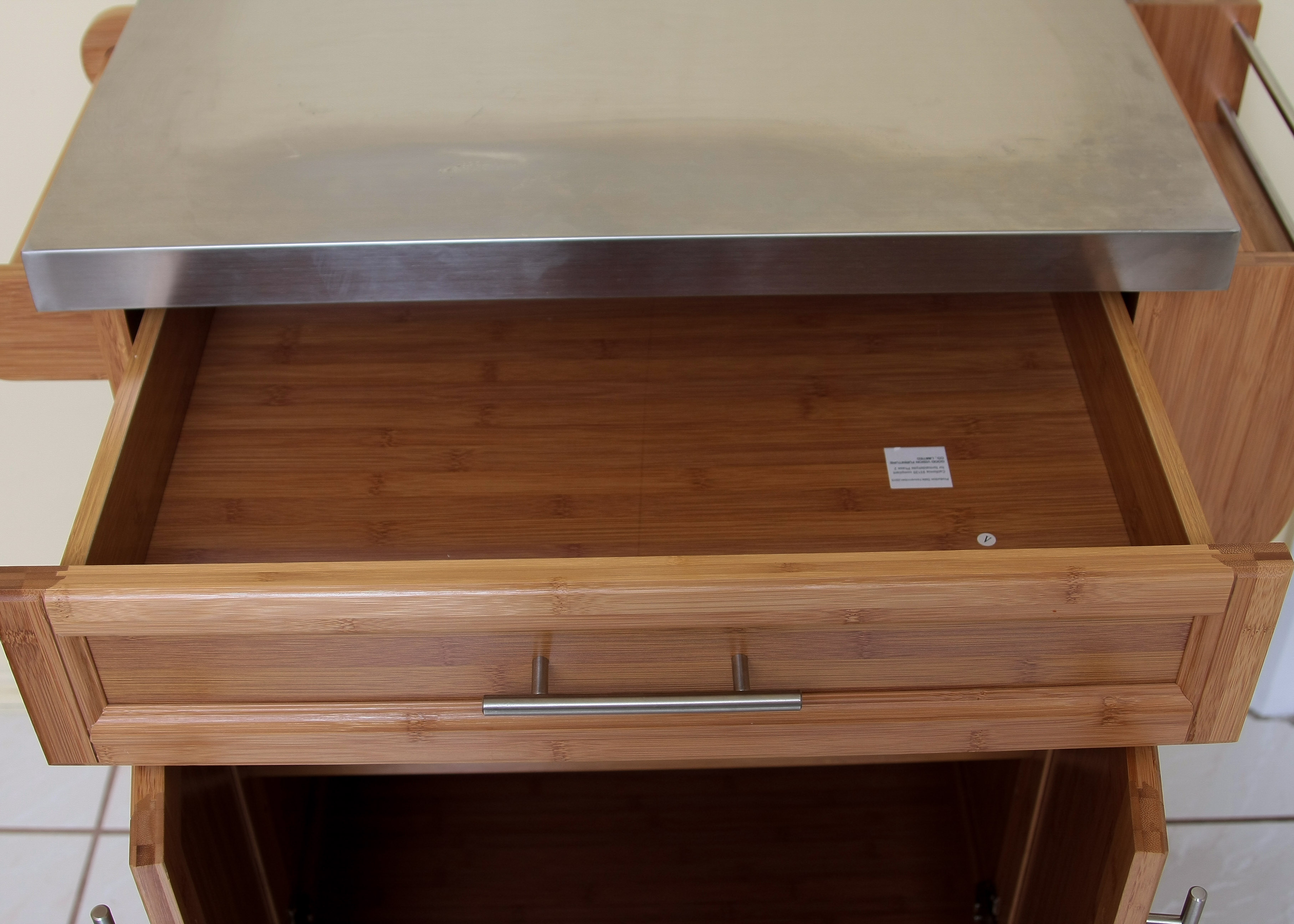 Good Vision Furniture Rolling Kitchen Island