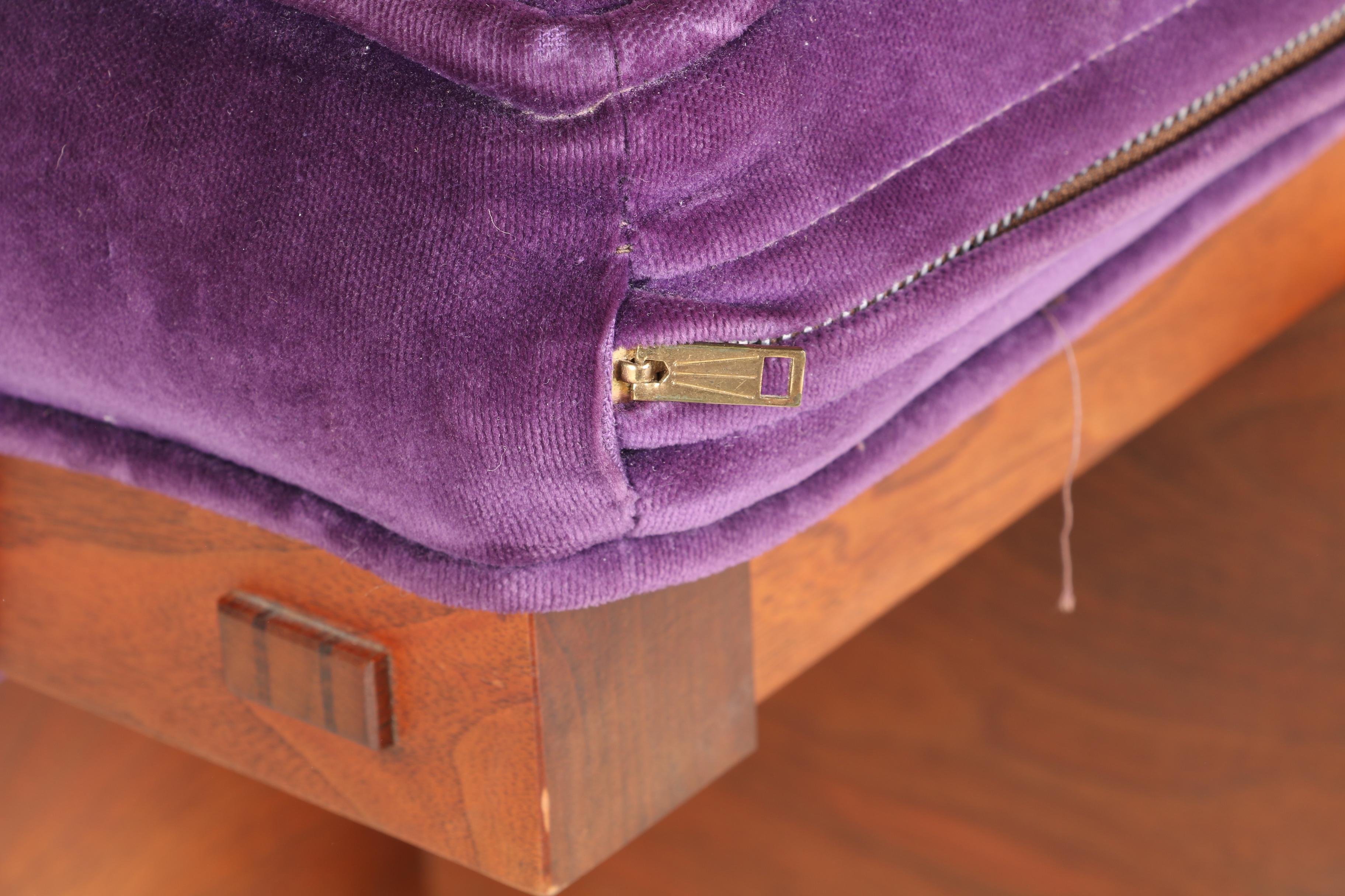 Vintage George Nakashima Ottoman With Provenance