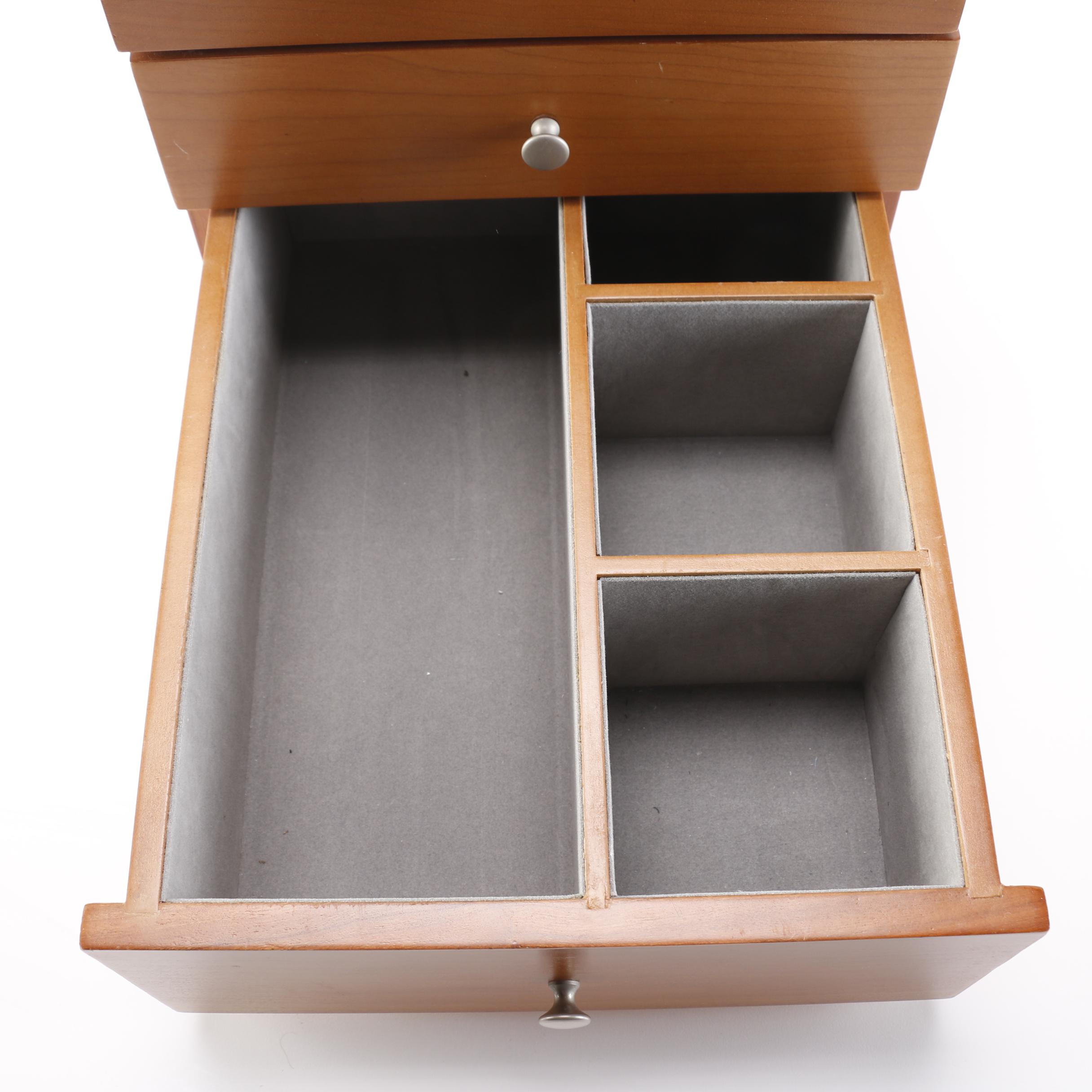 Contemporary Miniature Four-Drawer Chest by Levenger