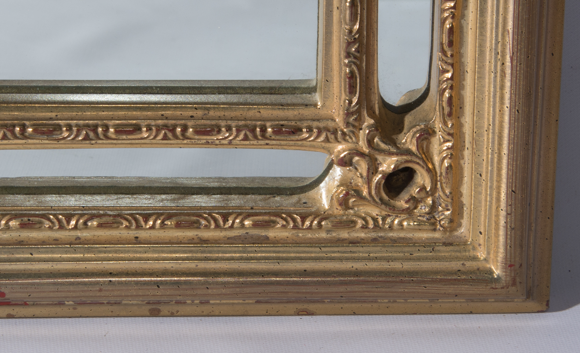 Stroupe Gold-Tone Wall Mirror