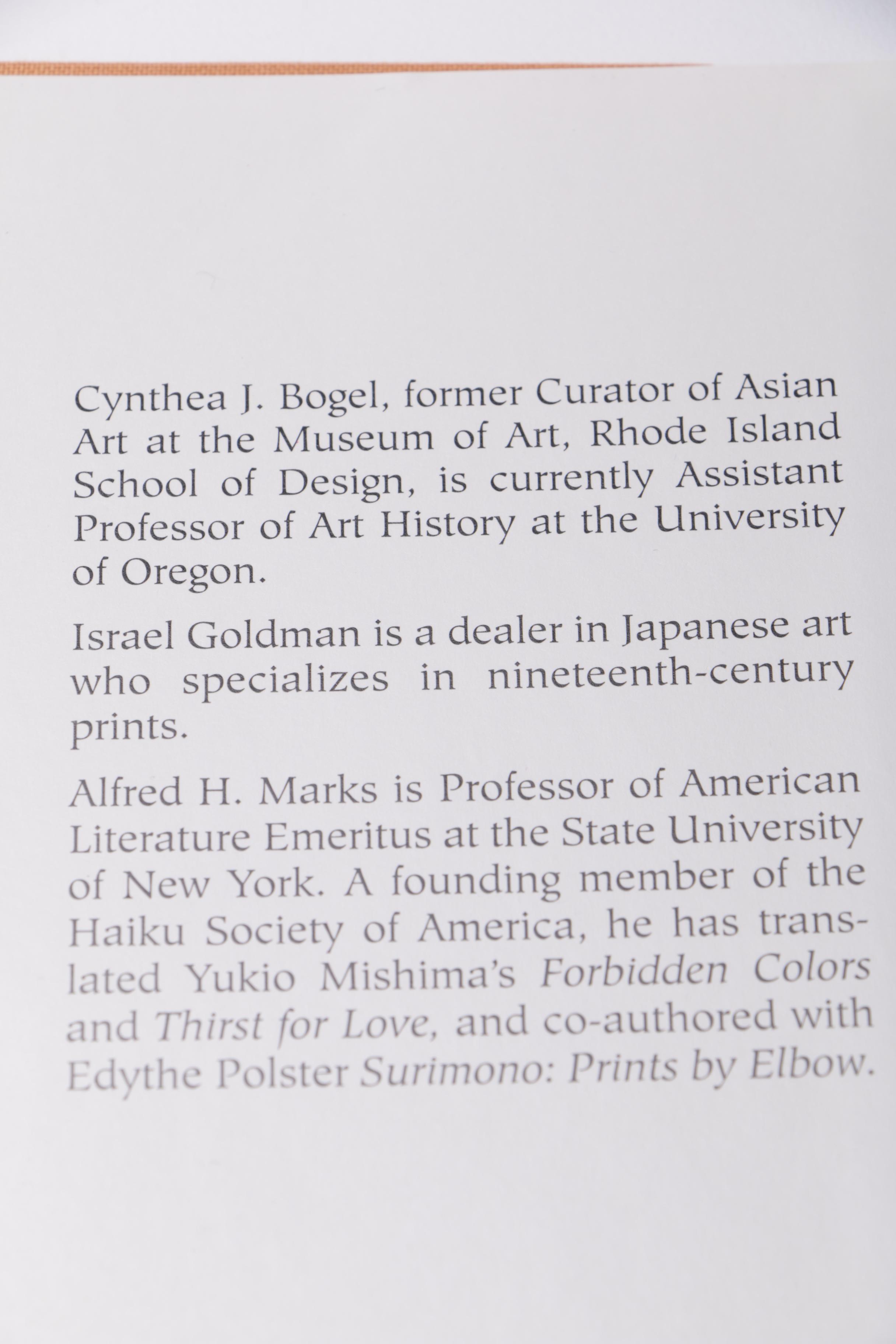 Japanese Literature and Art Books