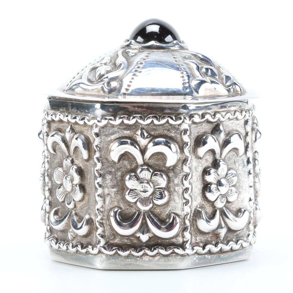 Metropolitan Museum of Art Sterling Silver Octagonal Box