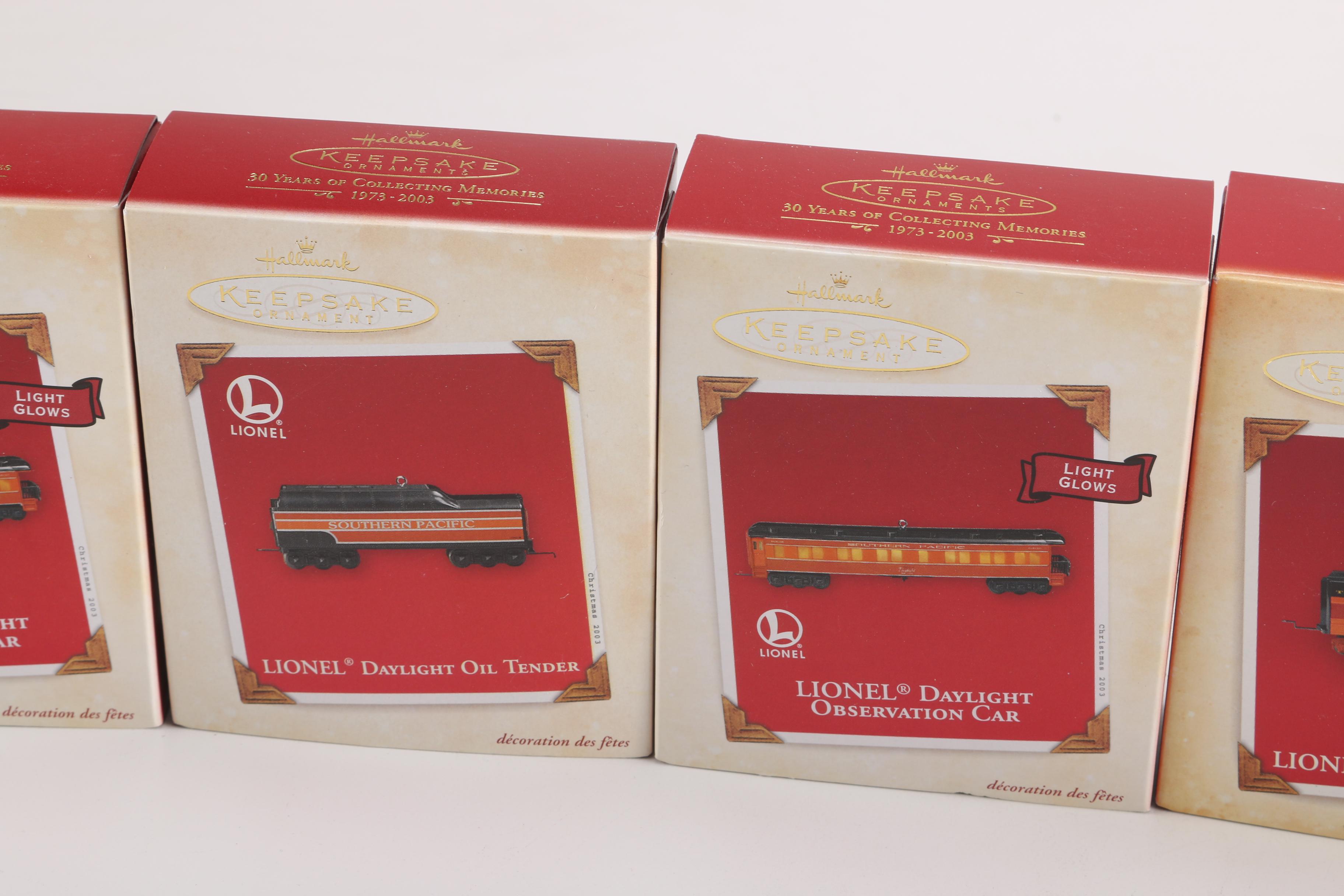 Hallmark Lionel Train Ornaments