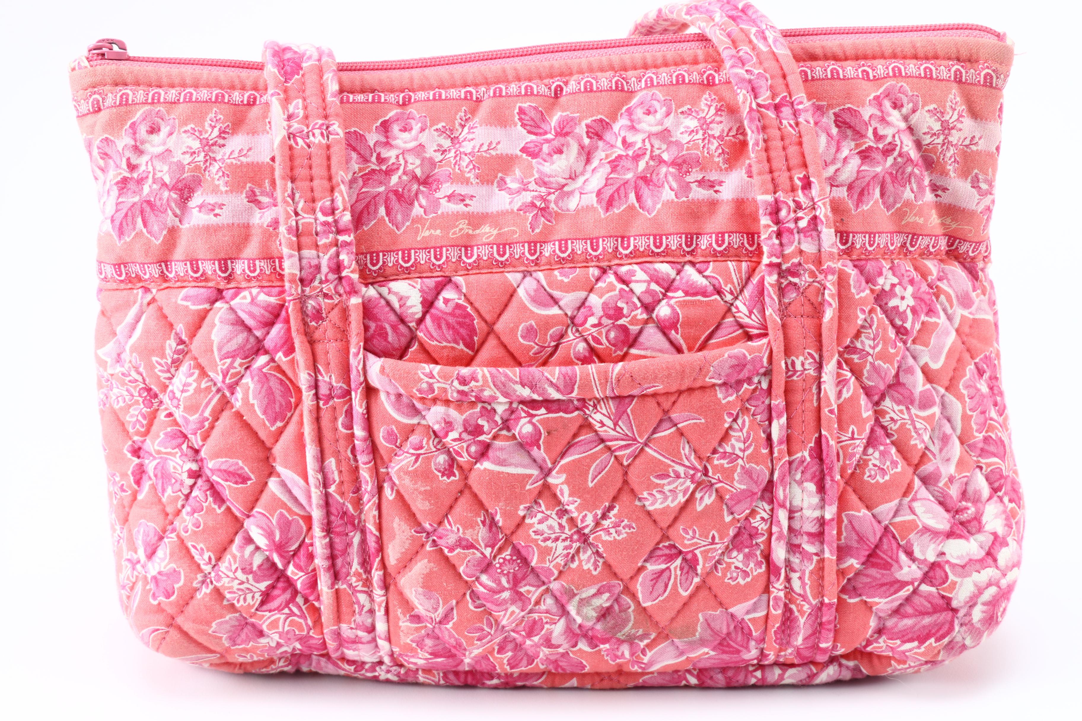 Vera Bradley Pink Purse and Brown Wallet