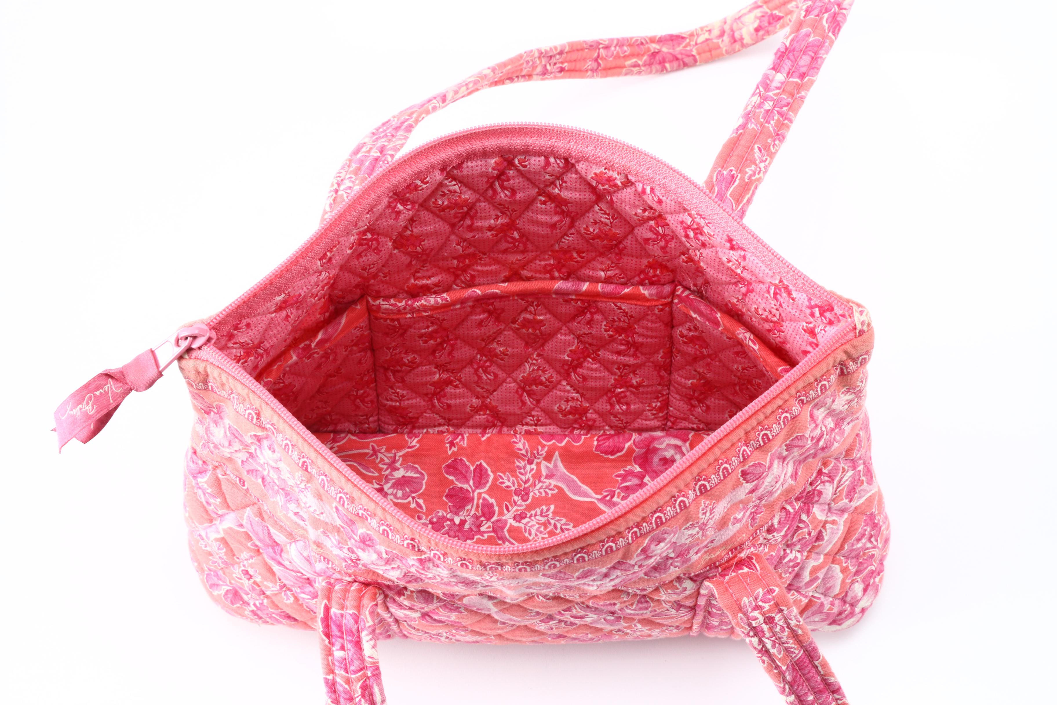 Vera Bradley Pink Purse and Brown Wallet