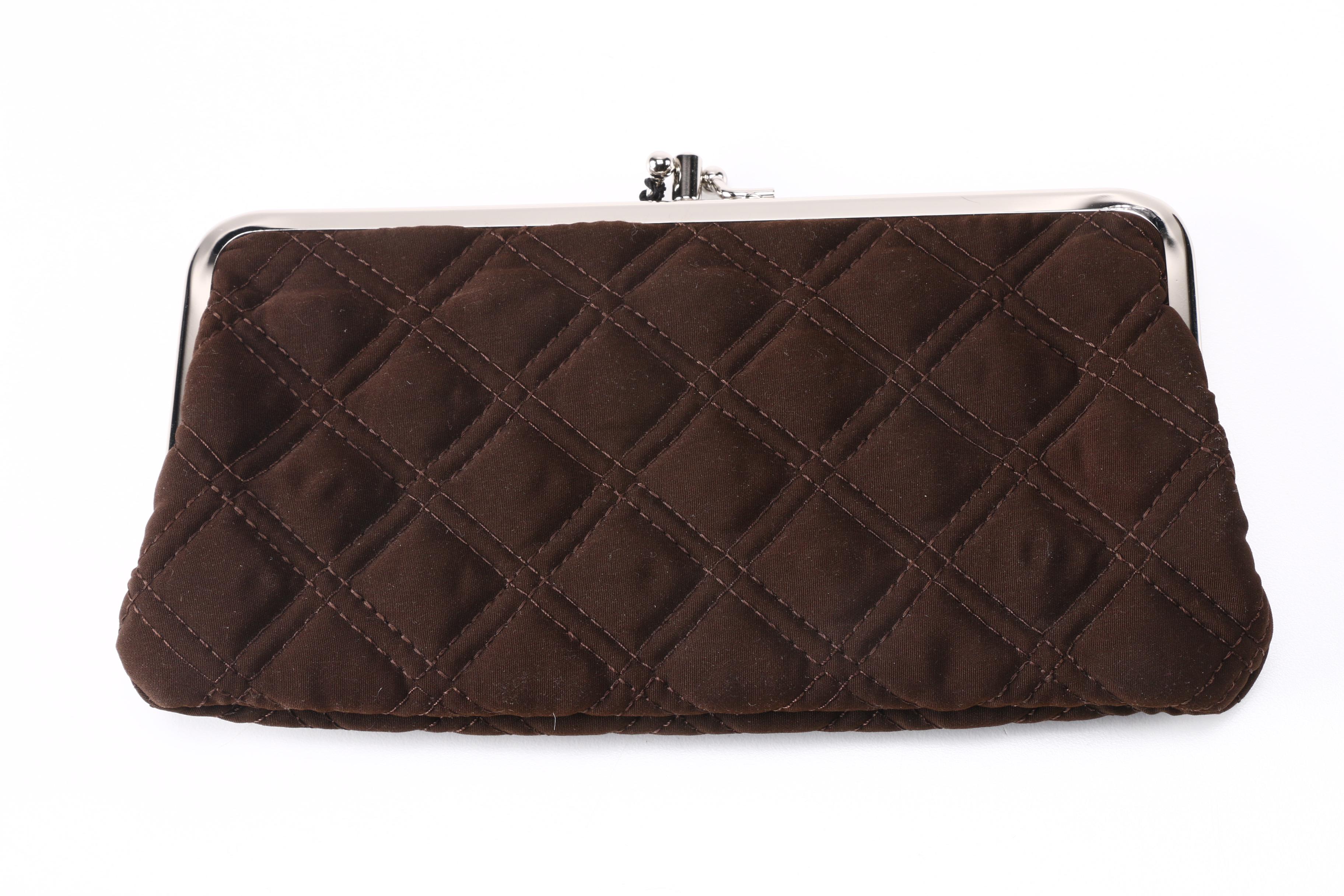 Vera Bradley Pink Purse and Brown Wallet