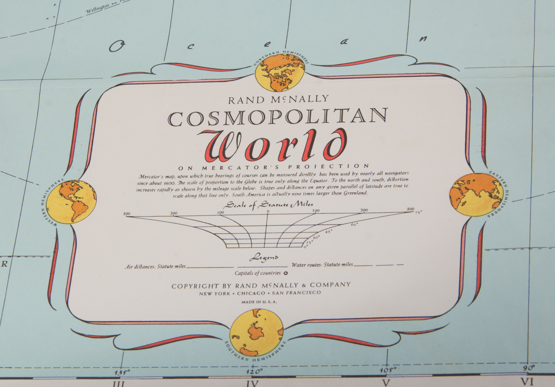 Vintage Rand-McNally Maps