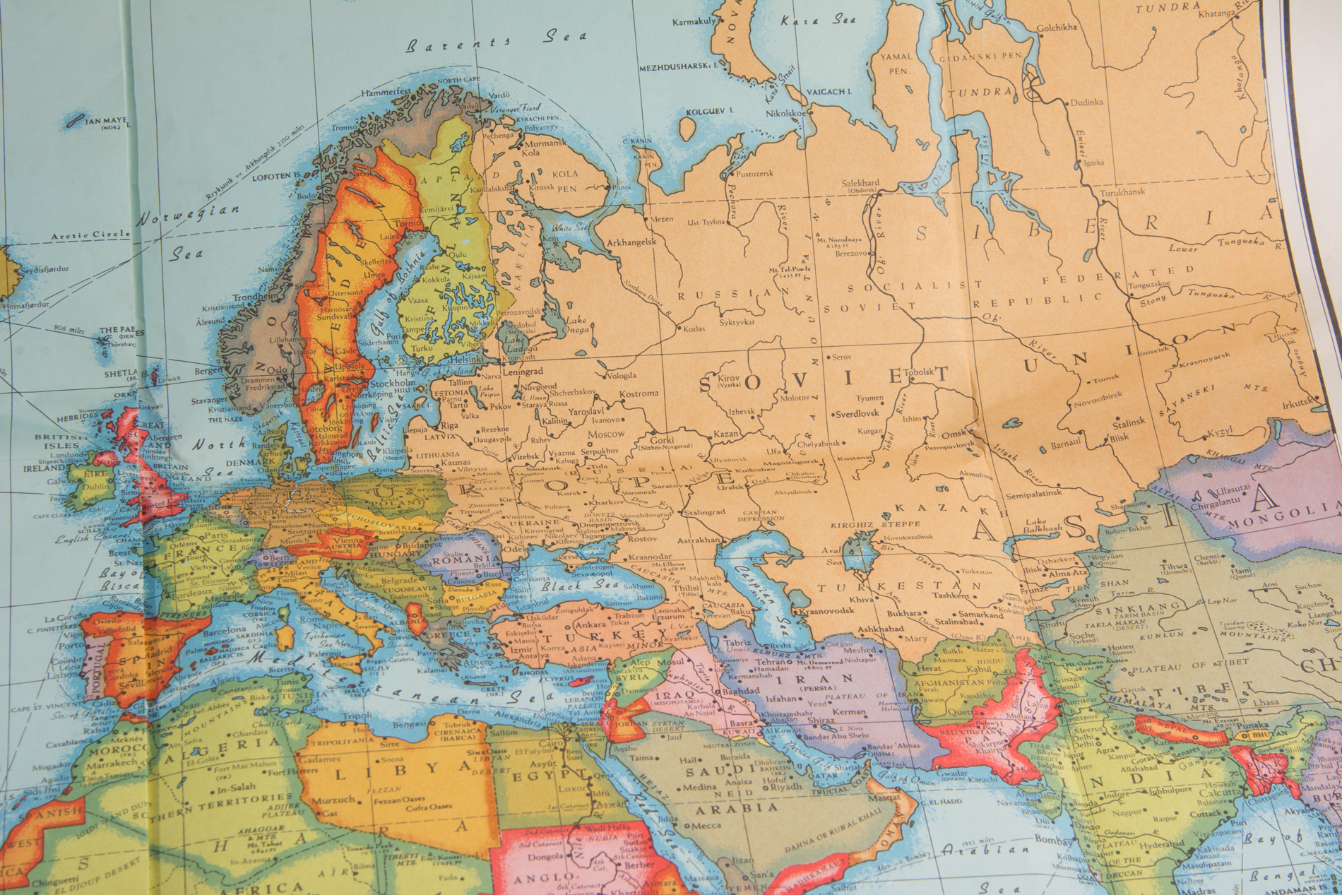 Vintage Rand-McNally Maps