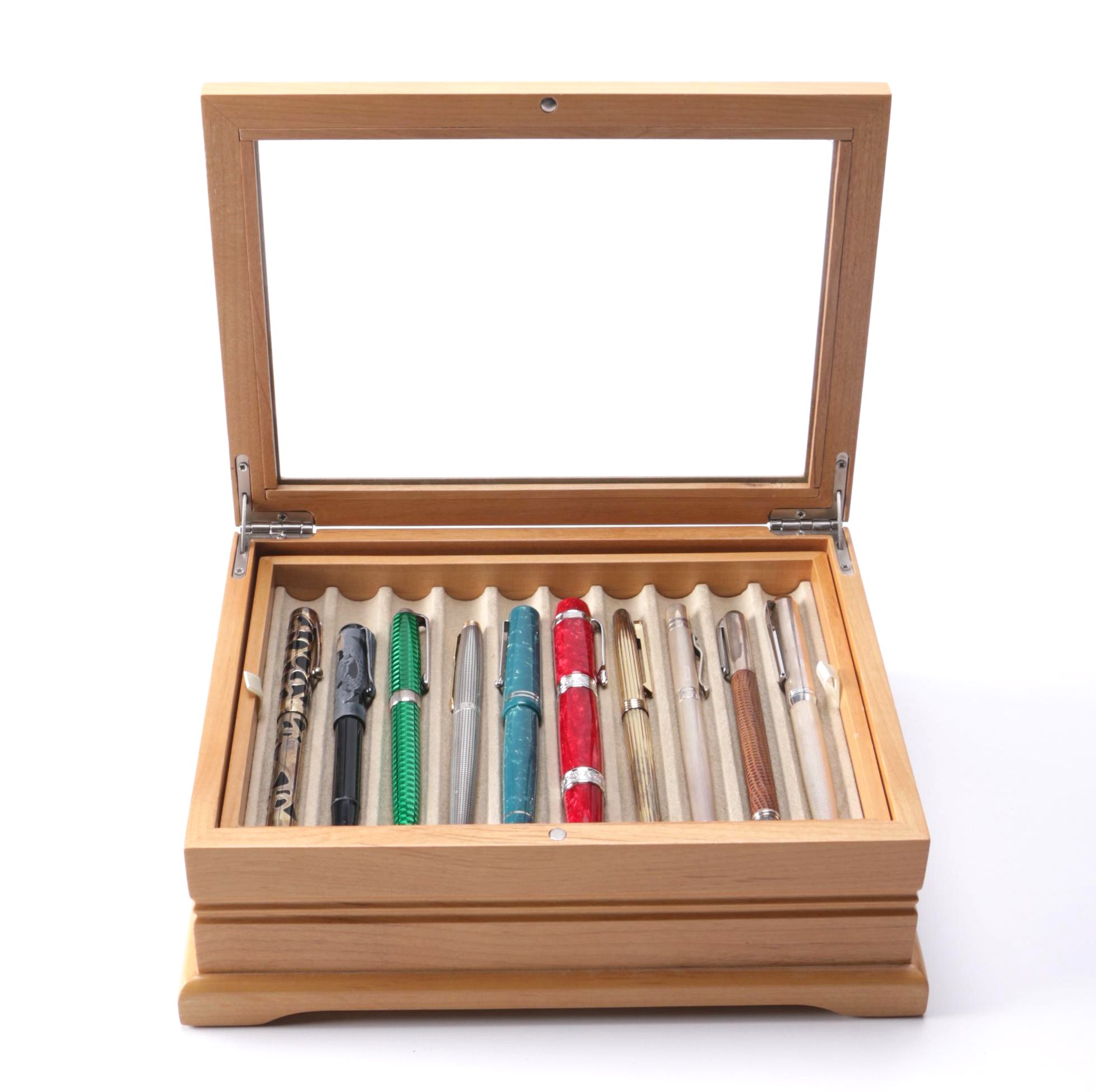 Display Box with Collectible Pens