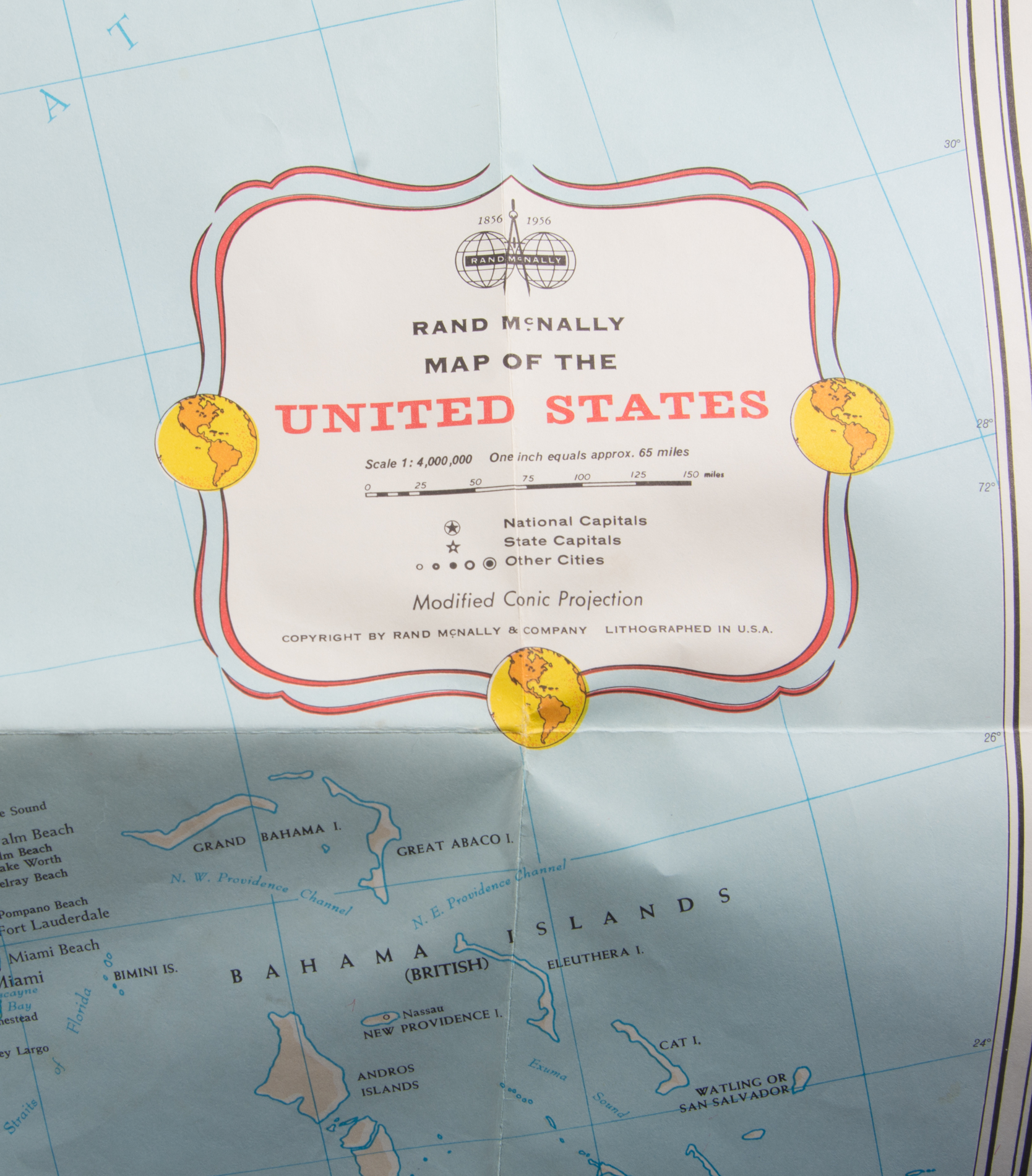 Vintage Rand-McNally Maps