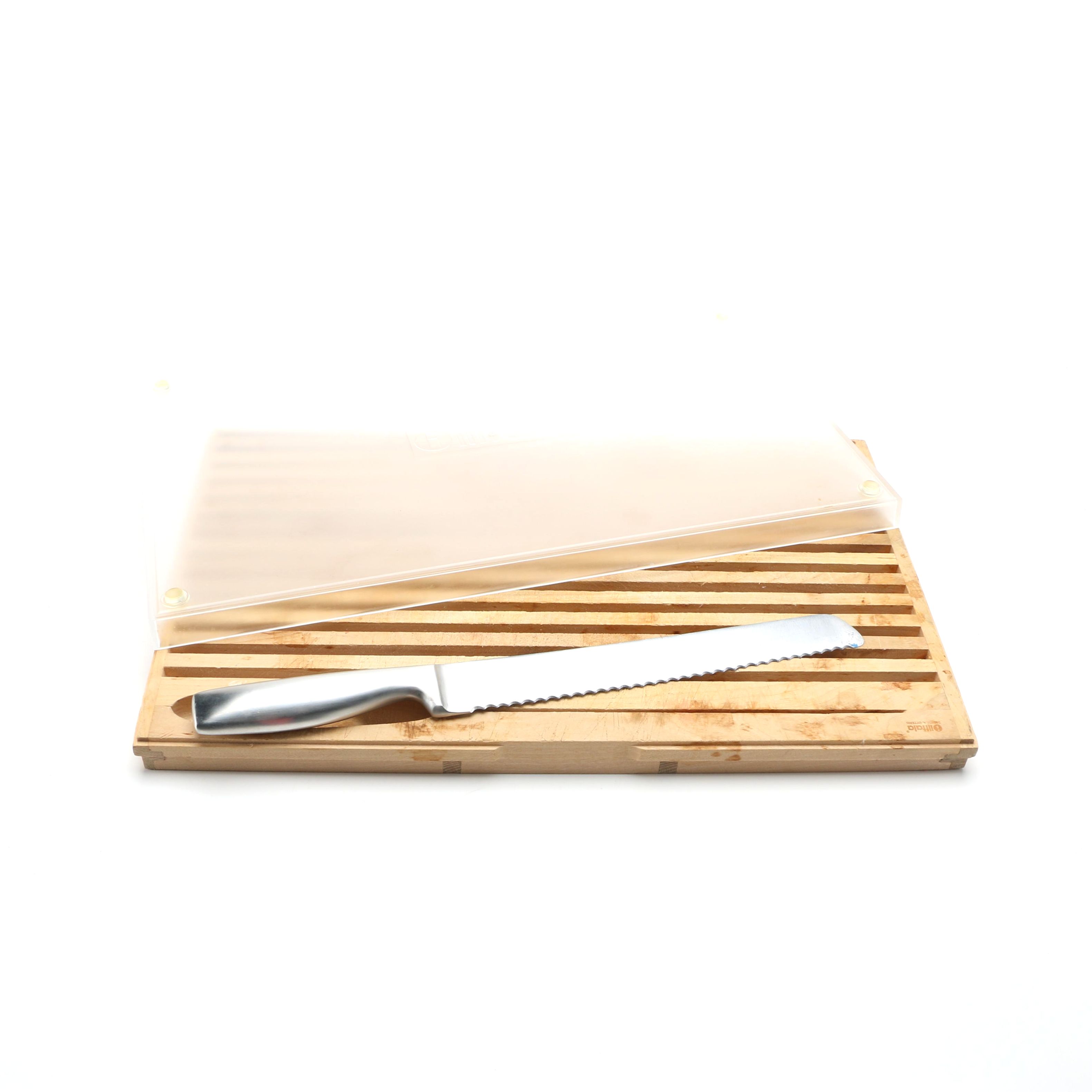 Iittala Cutting Board With Bread Knife